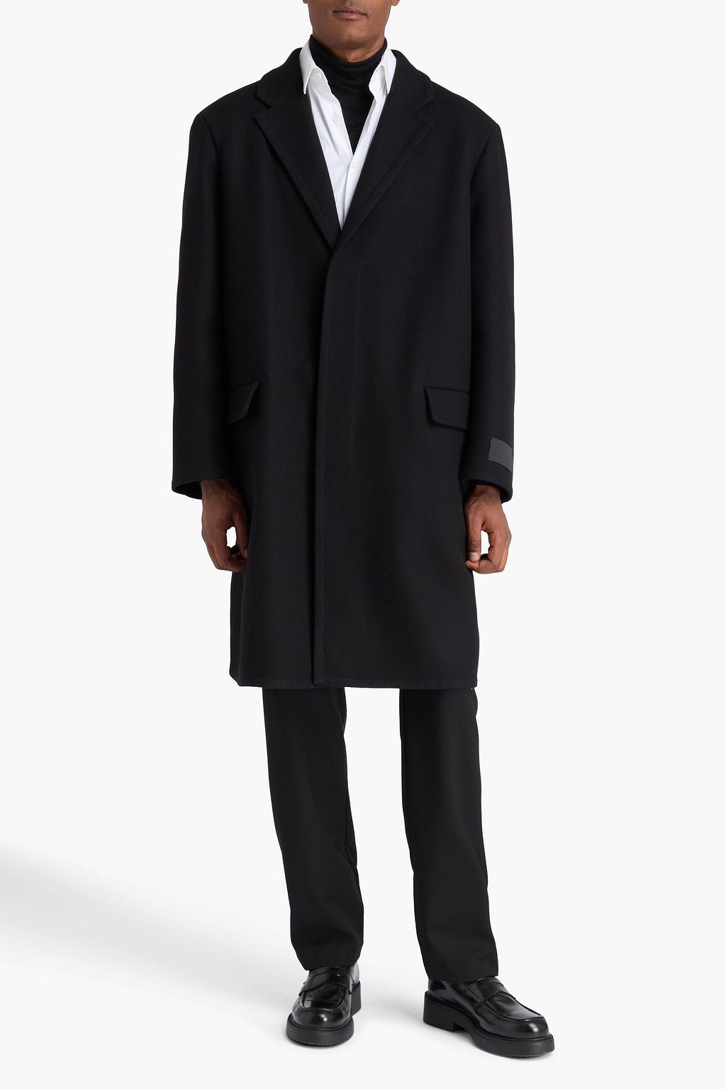VALENTINO GARAVANI Wool-blend felt coat
