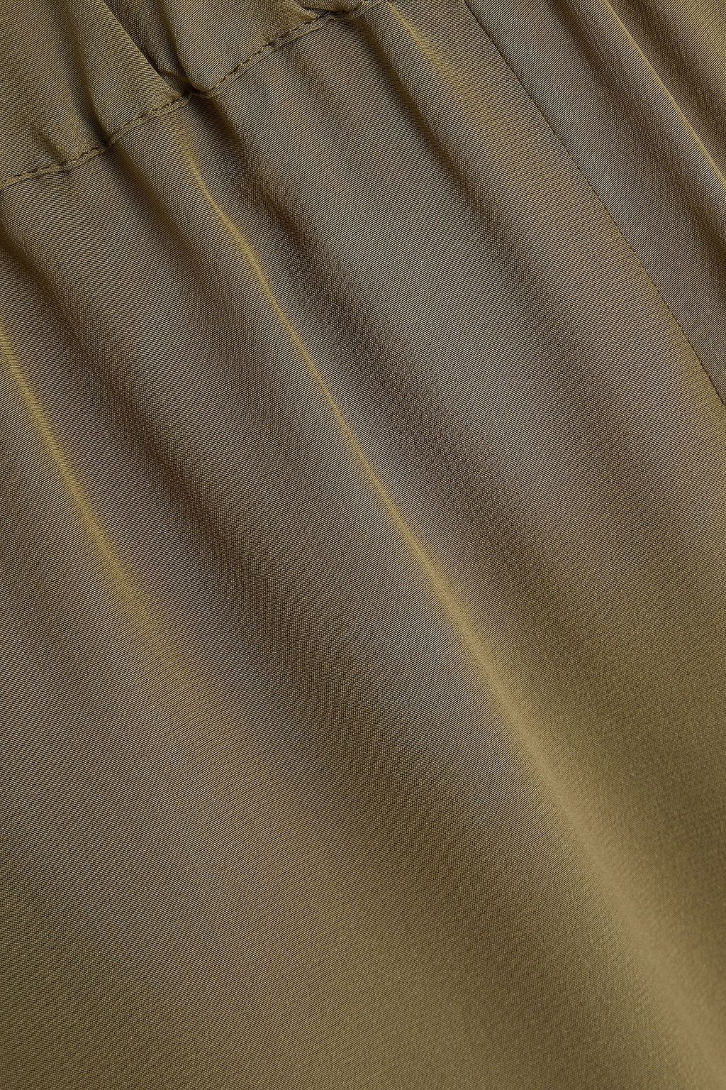 MAX MARA Hose „Zigano“ mit weitem Bein aus Crêpe de Chine aus Seide