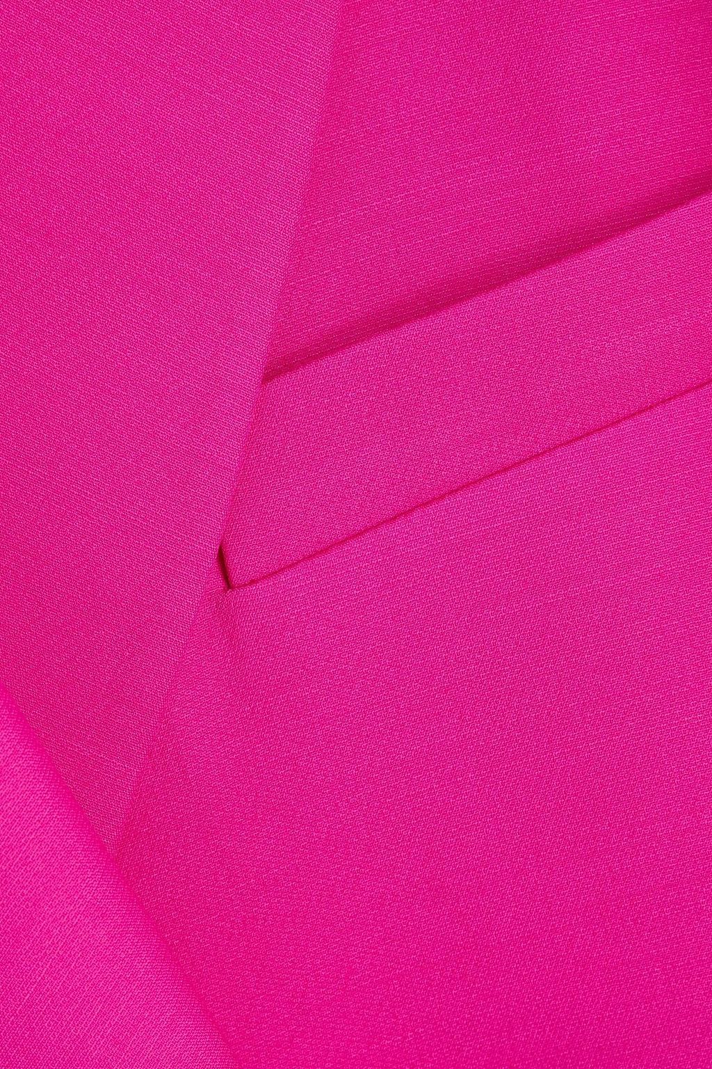 VALENTINO GARAVANI Double-breasted wool and silk-blend crepe blazer