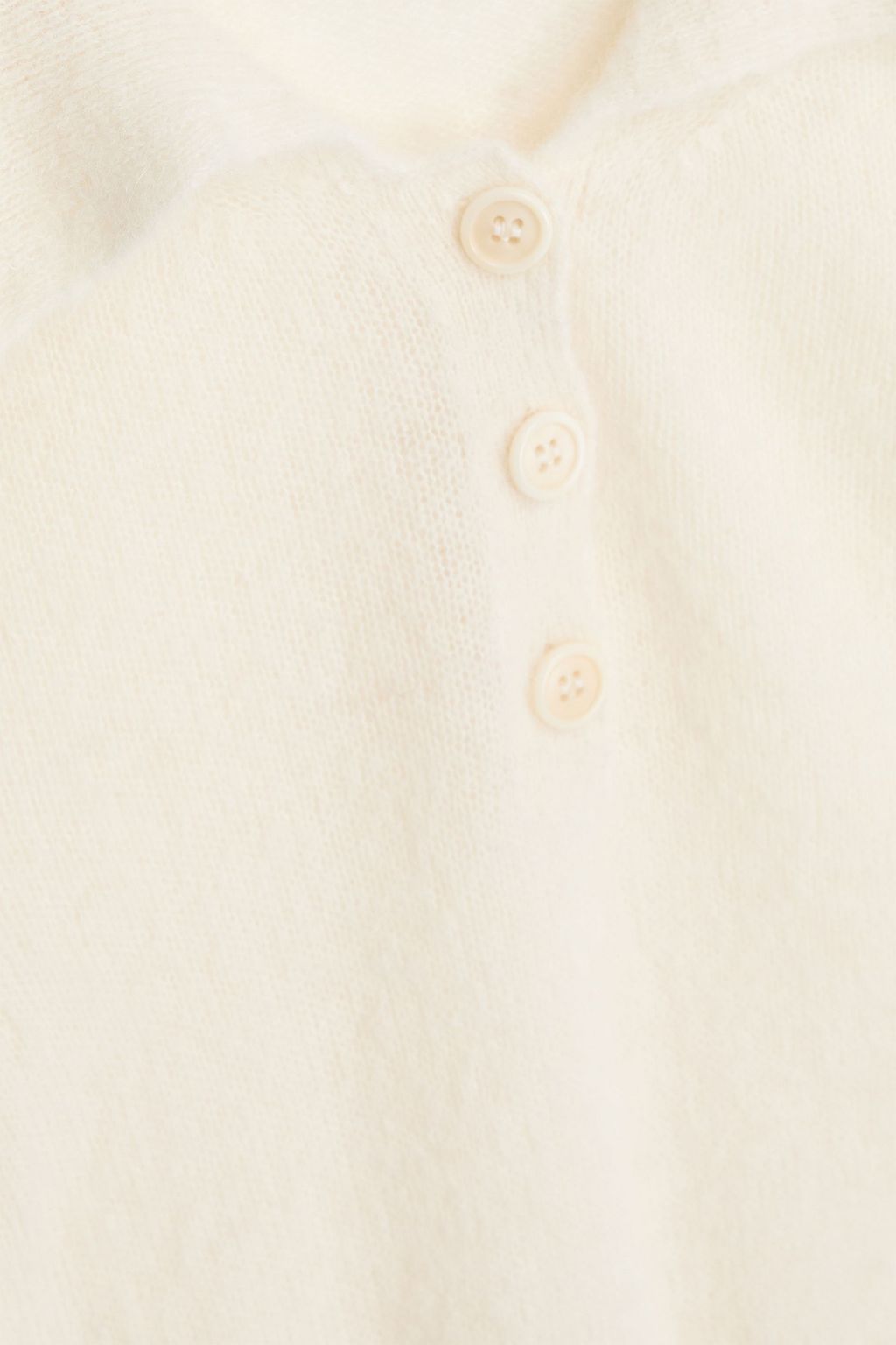 DRIES VAN NOTEN Alpaca-blend polo sweater