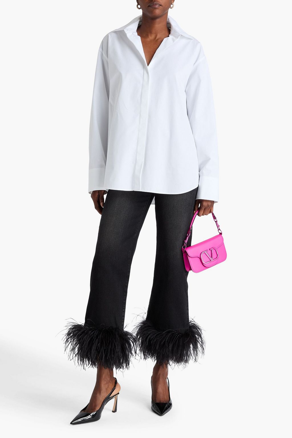 VALENTINO GARAVANI Cotton-poplin shirt