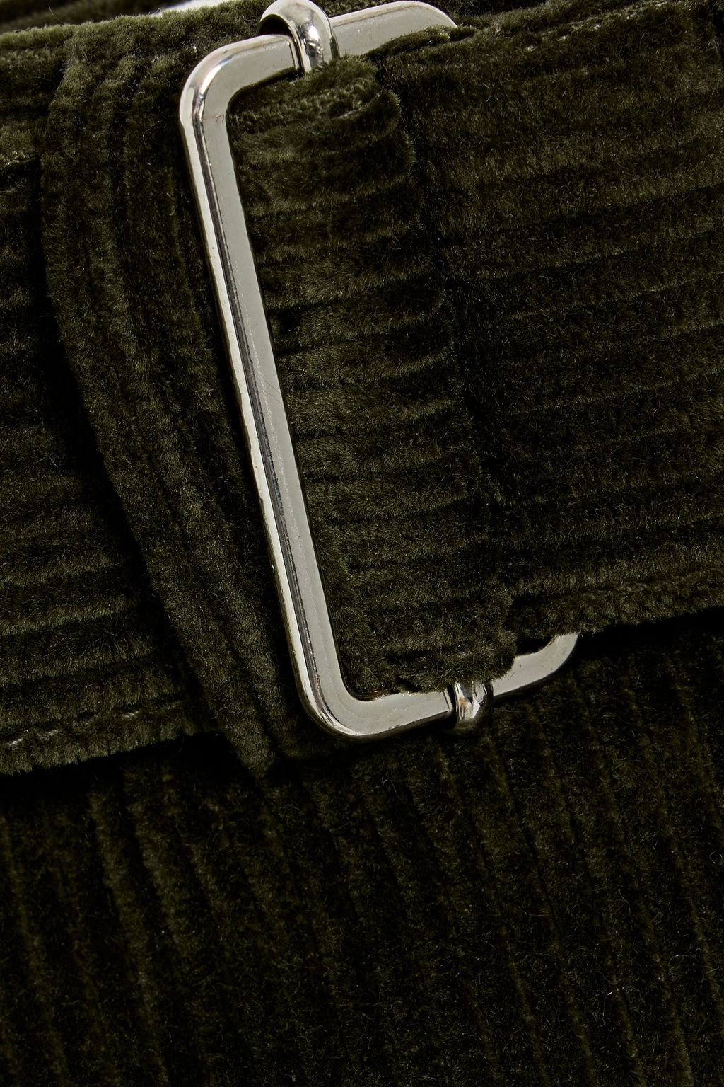 OFFICINE GÉNÉRALE Hoche belted cotton-corduroy pants