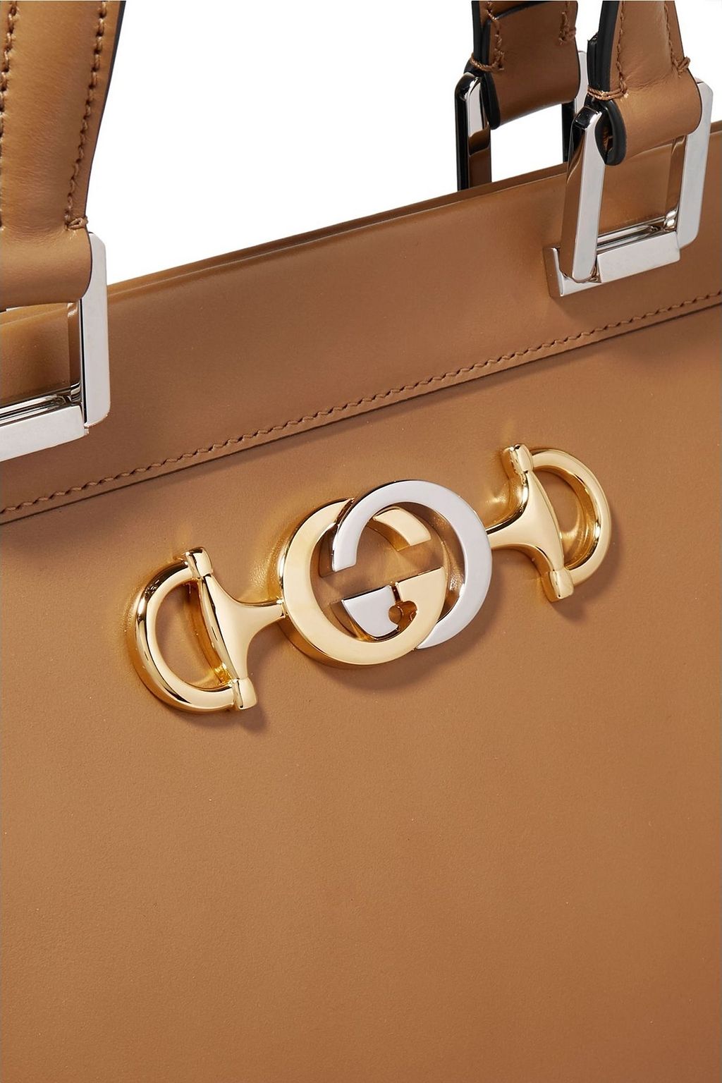 GUCCI Zumi medium embellished leather tote