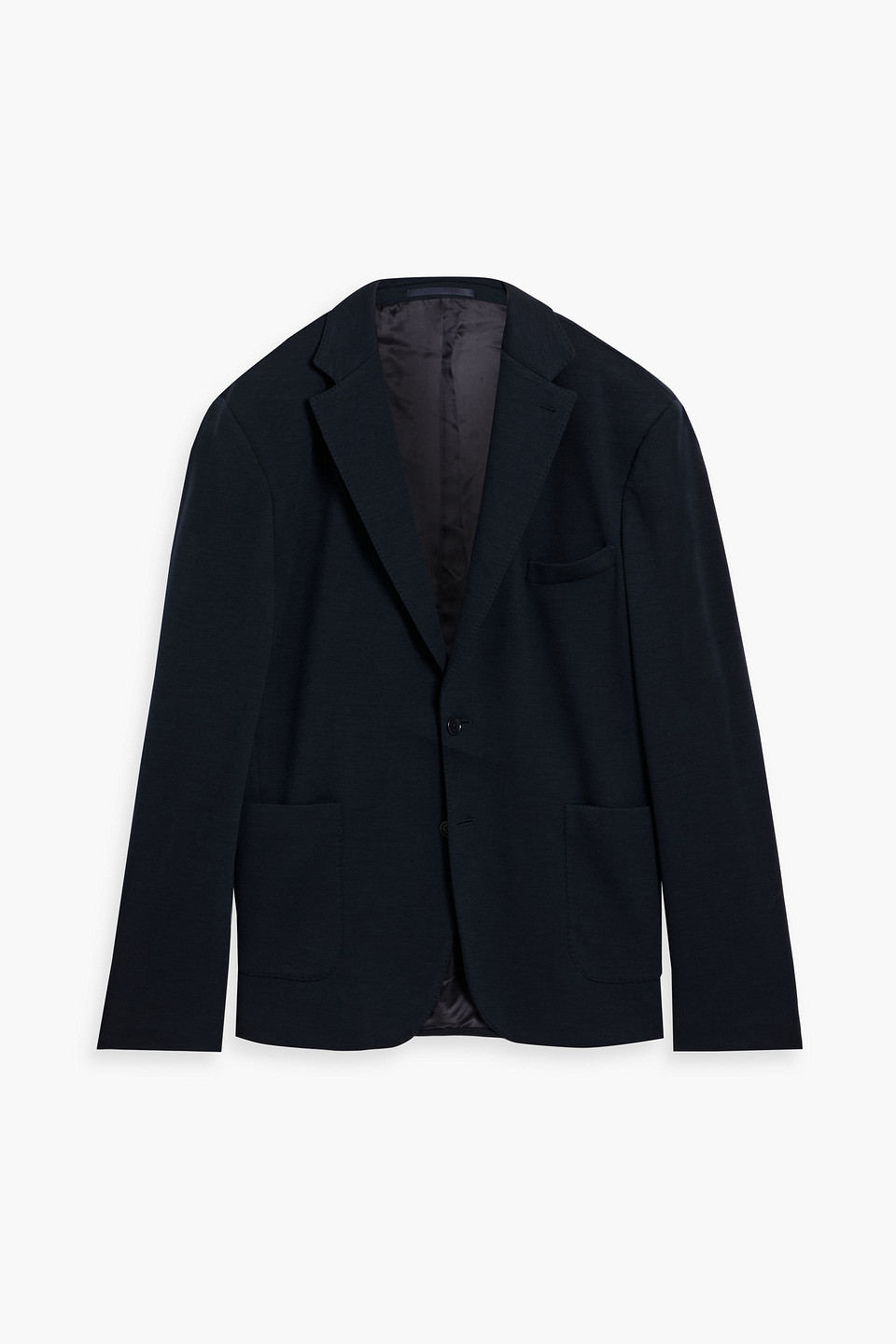 Officine Generale Arthus Jersey Blazer In Blue