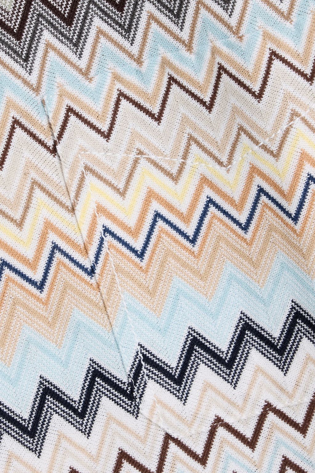 MISSONI Crochet-knit cotton shirt