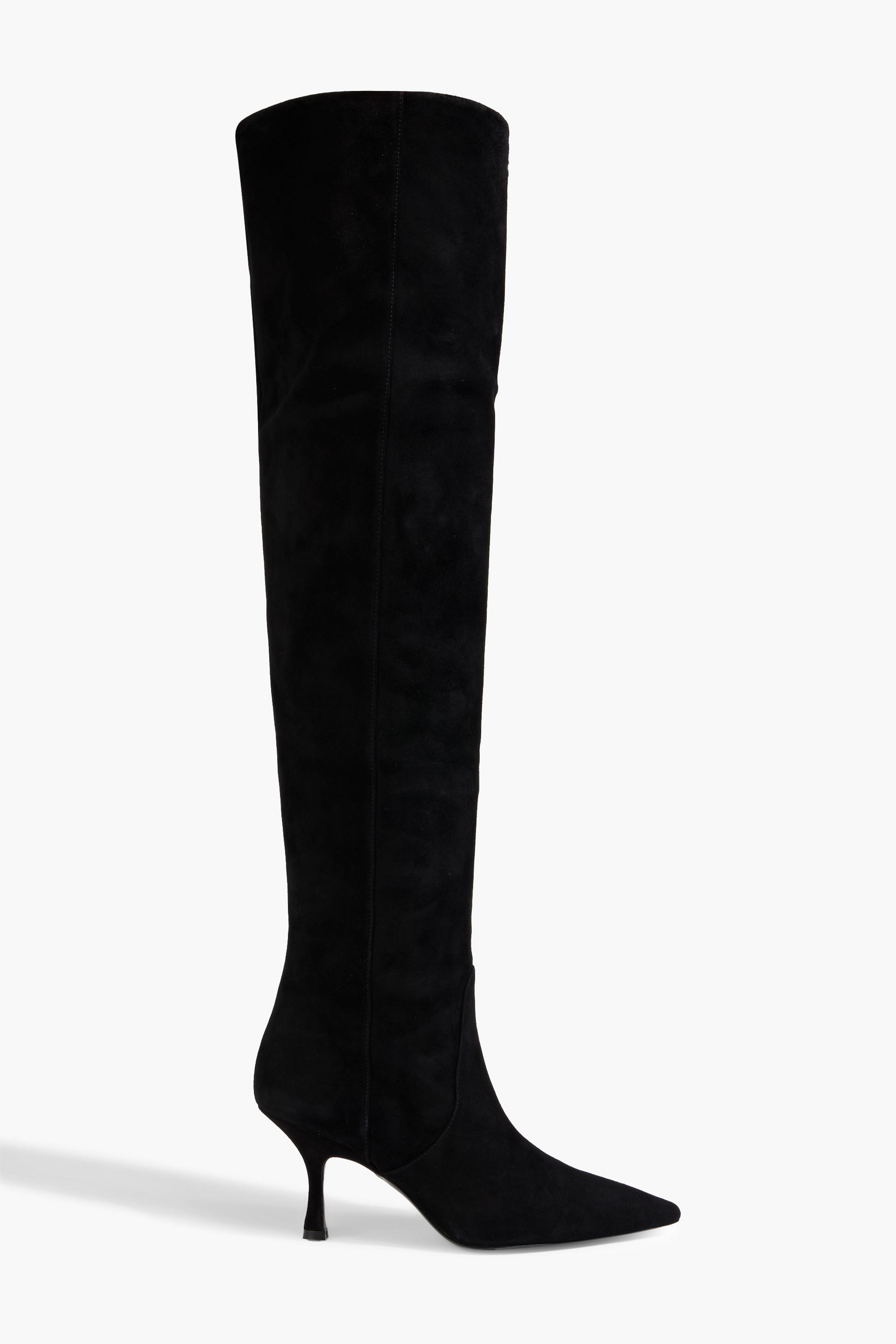 Stuart Weitzman Naomi 75 suede over-the-knee boots