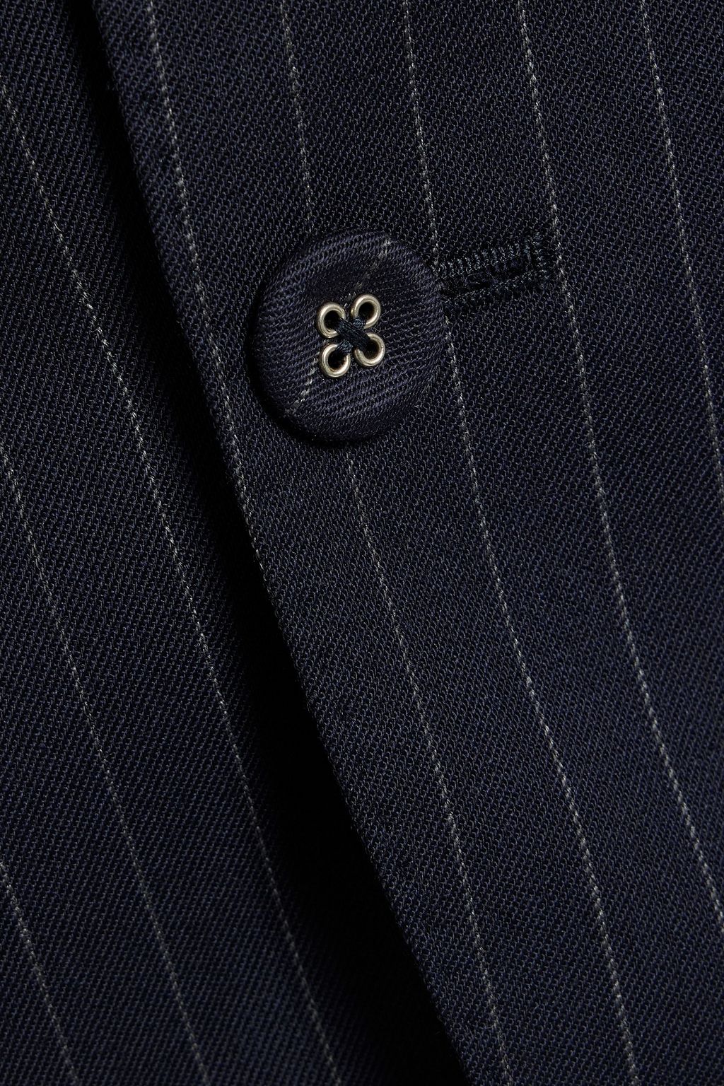 OFFICINE GÉNÉRALE 375 pinstriped wool-twill blazer