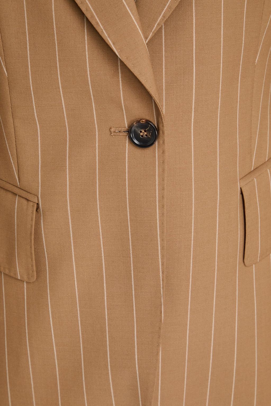 MAX MARA Blazer aus Wolle mit Nadelstreifen