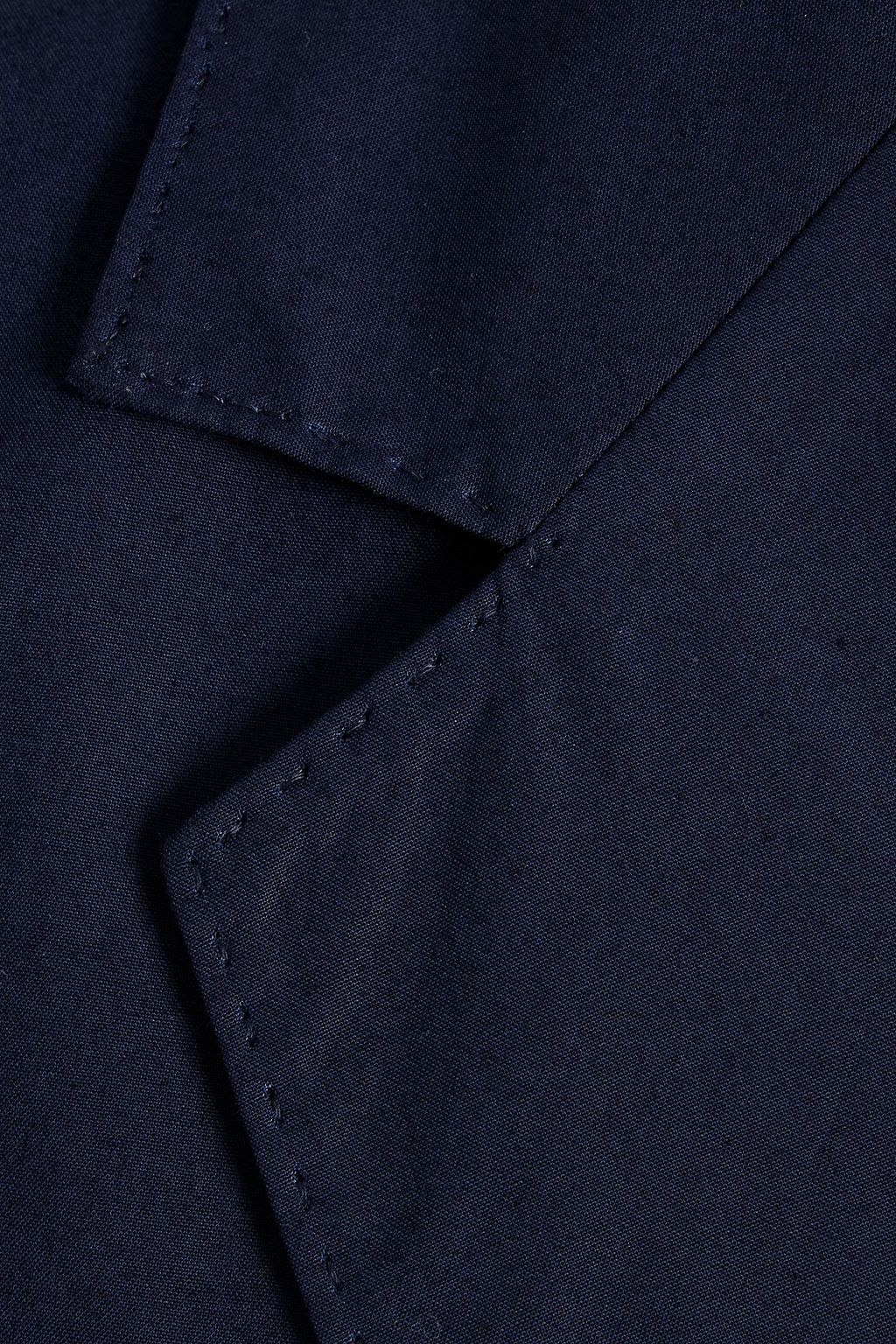 OFFICINE GÉNÉRALE Leon double-breasted cotton-poplin blazer
