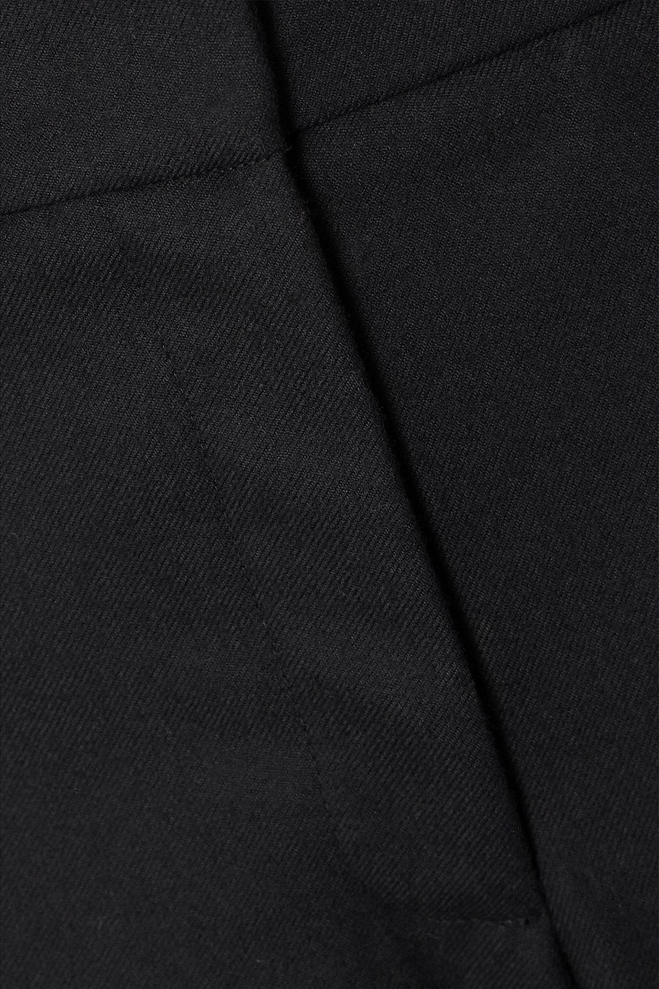 16arlington Vante Wool-twill Straight-leg Pants In Black