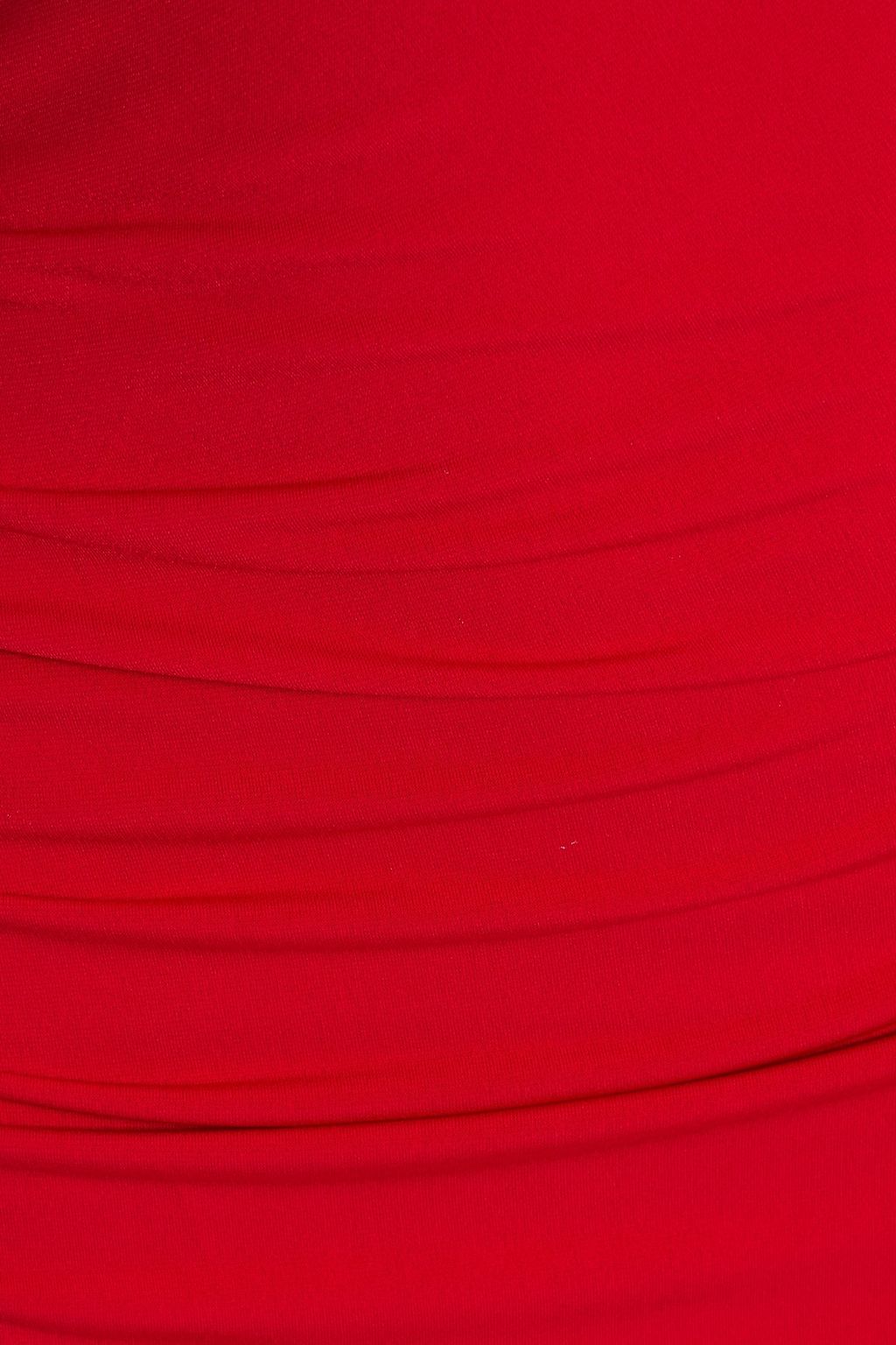 HERVÉ LÉGER Genevieve one-shoulder crystal-embellished stretch-jersey gown