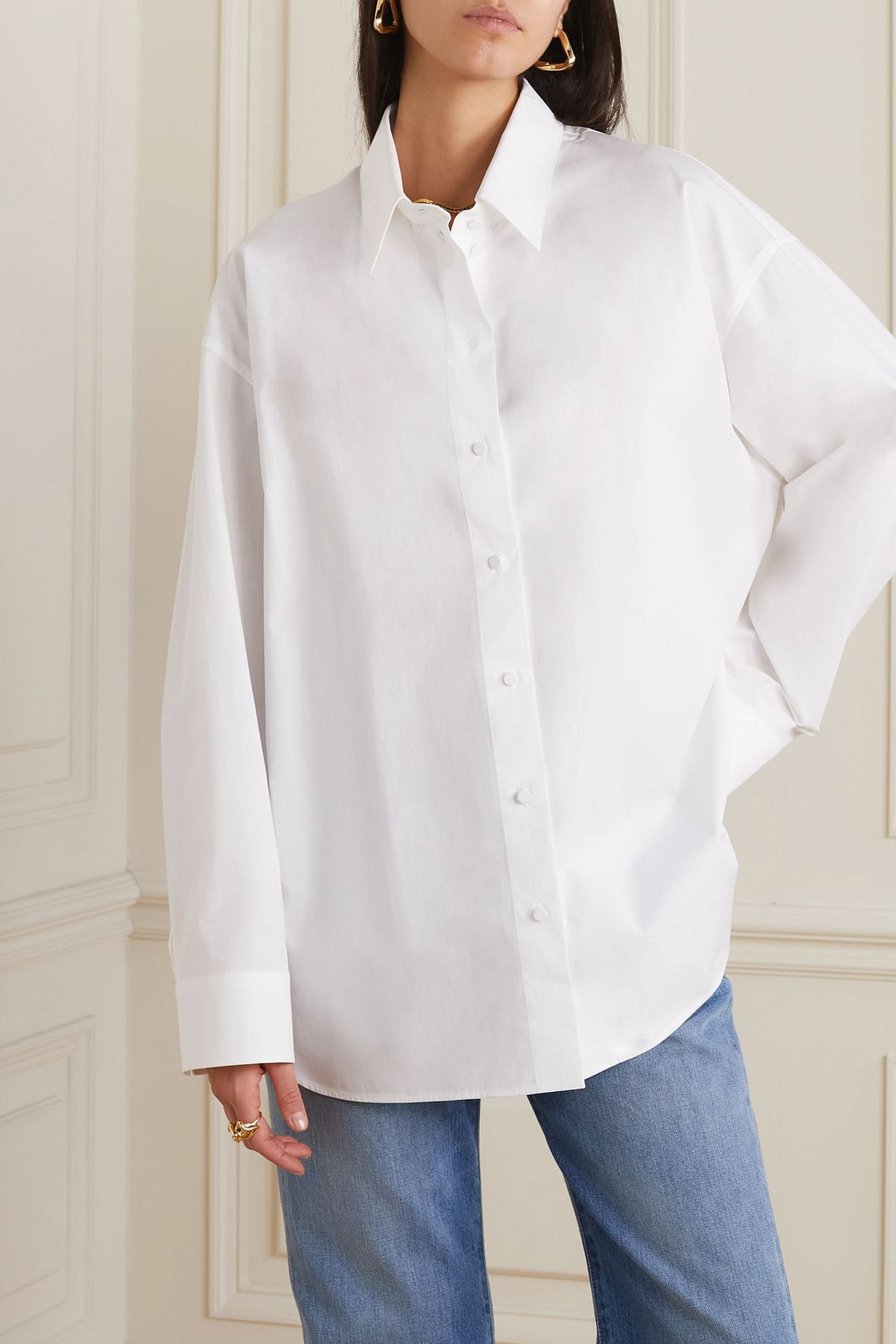 Valentino Garavani Cotton-poplin shirt