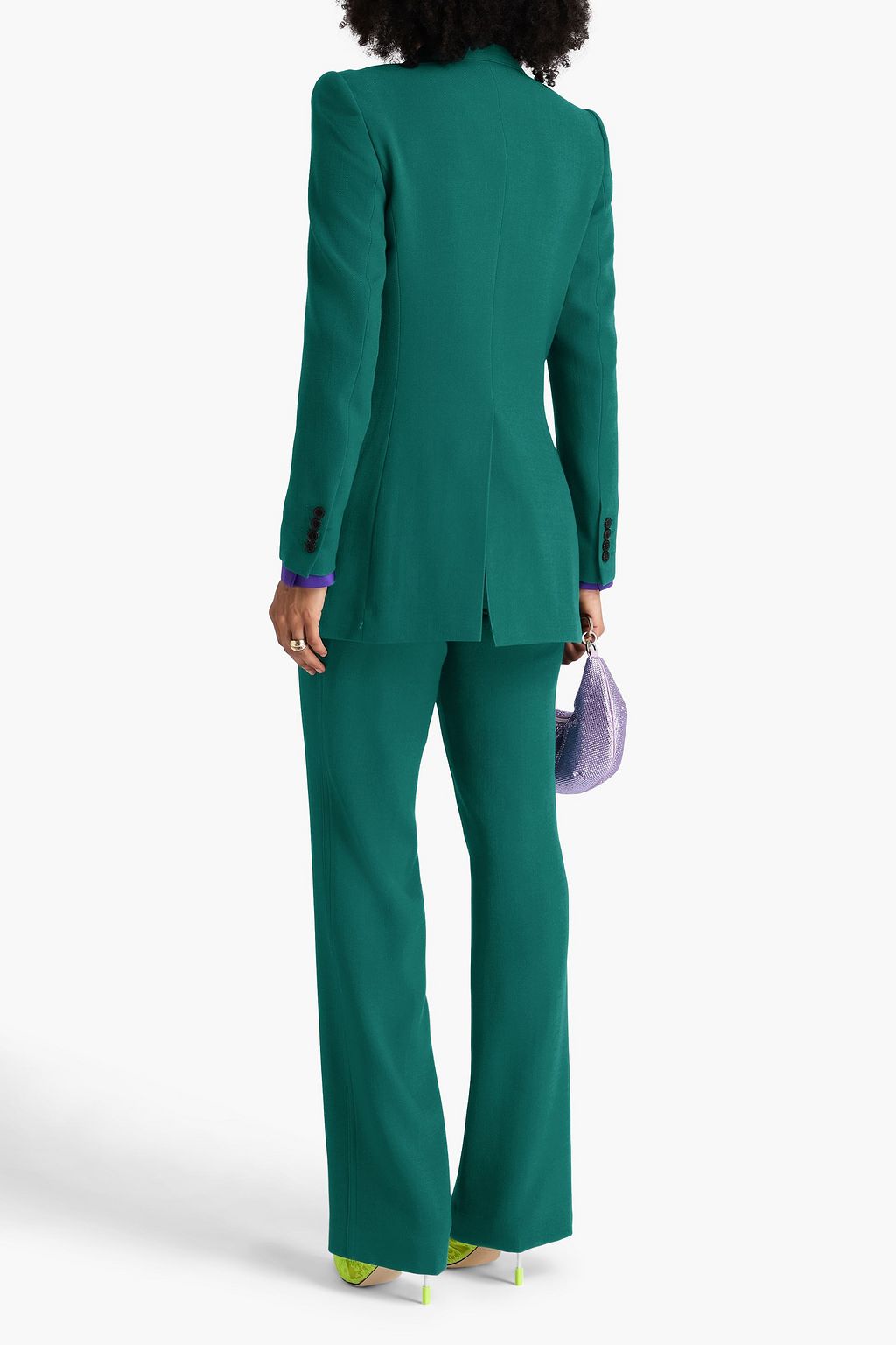 DRIES VAN NOTEN ウールクレープ ブレザー