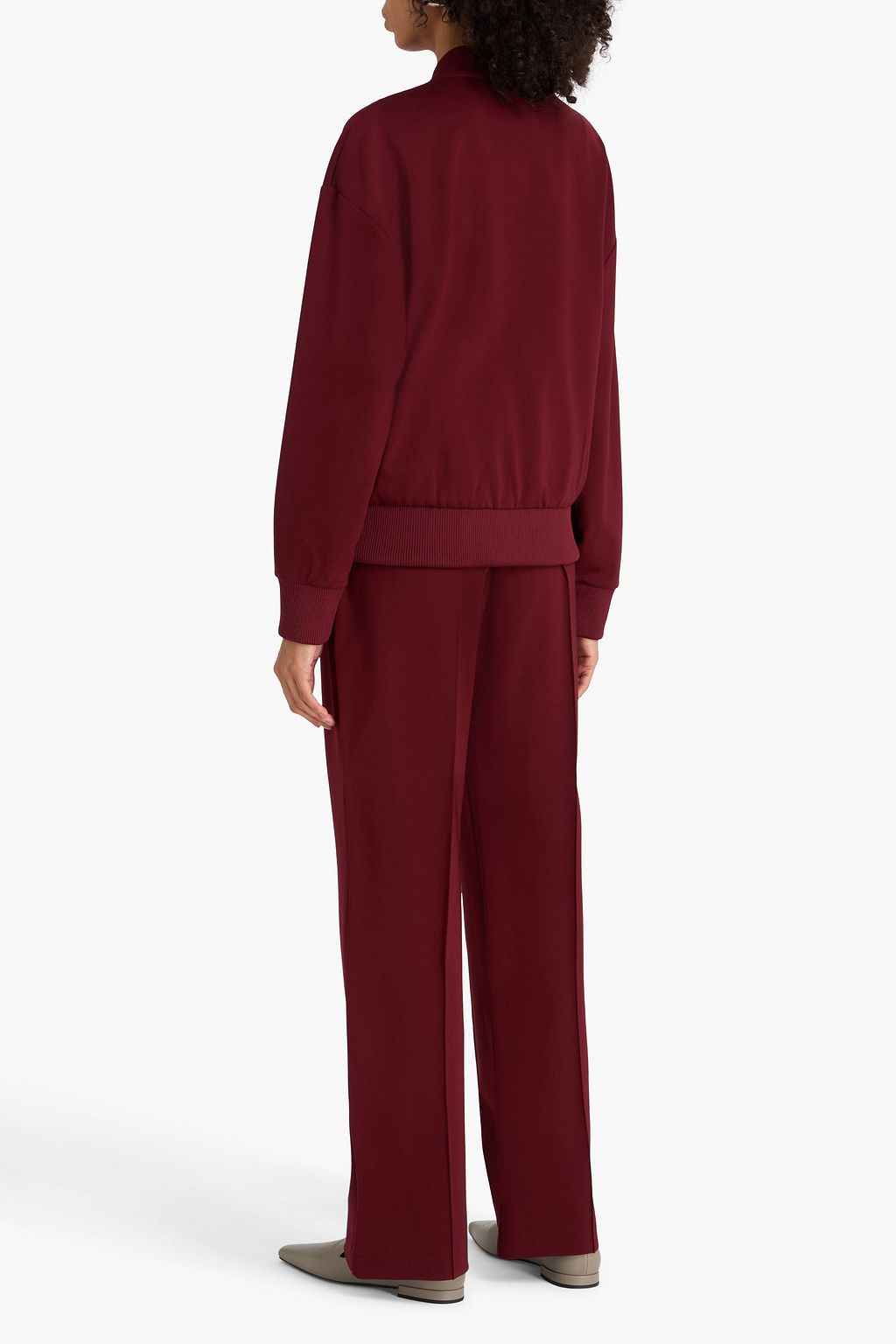 MAX MARA Stretch-jersey bomber jacket