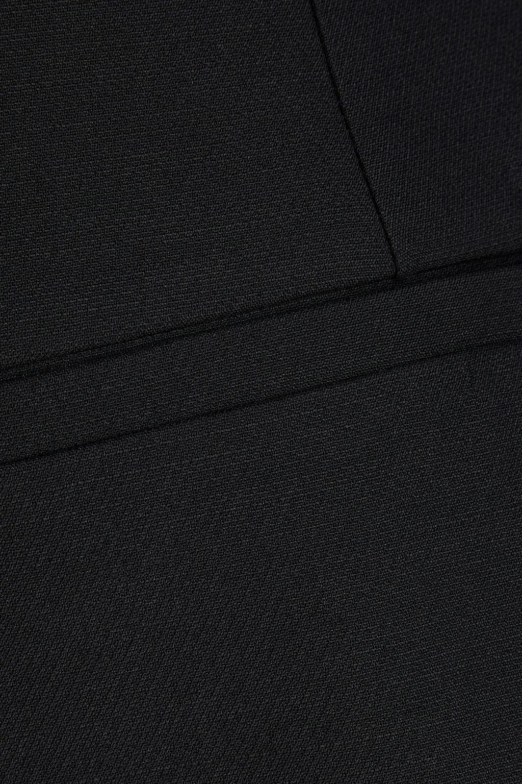 VALENTINO GARAVANI Wool and silk-blend crepe straight-leg pants