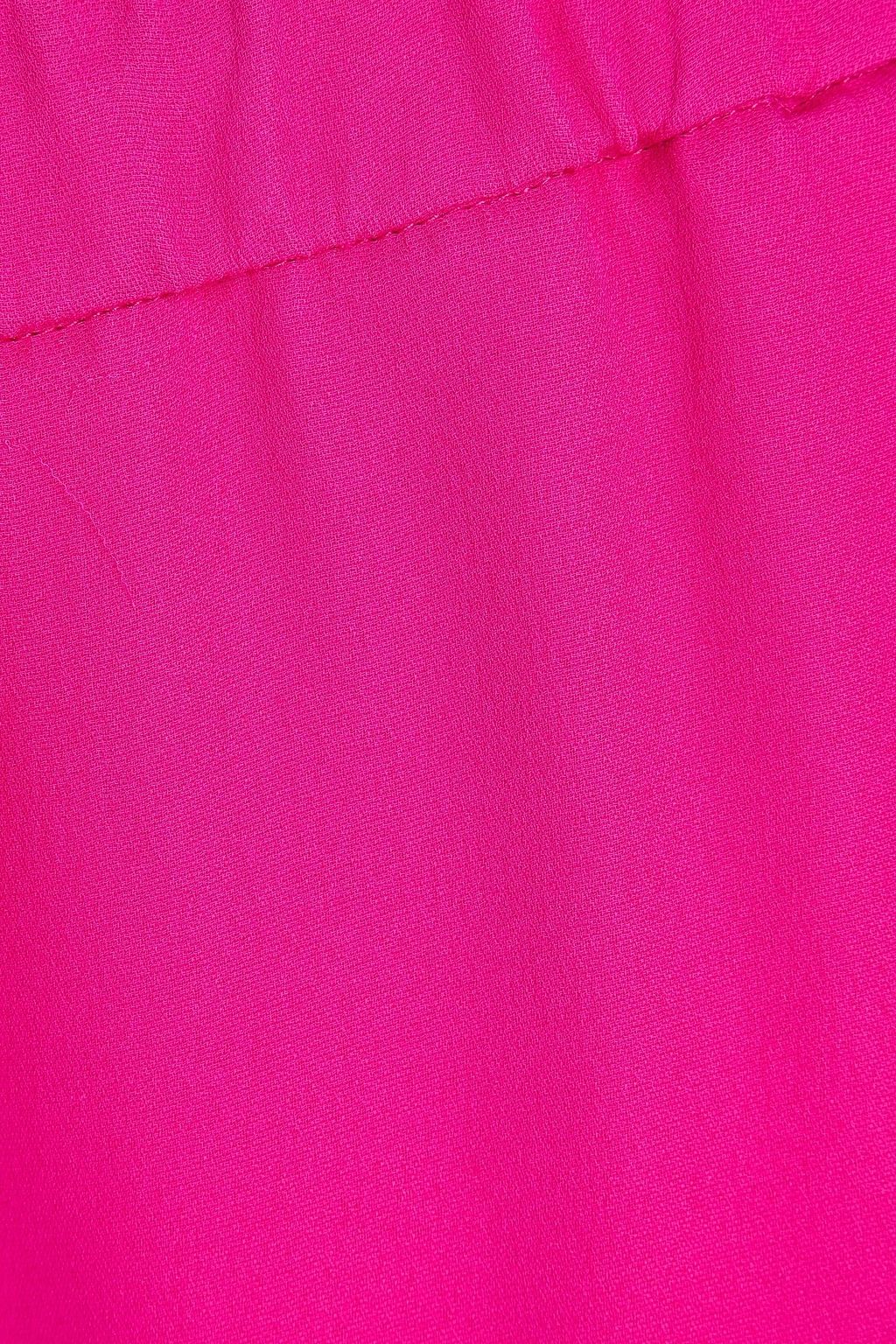VALENTINO GARAVANI Silk crepe de chine wide-leg pants