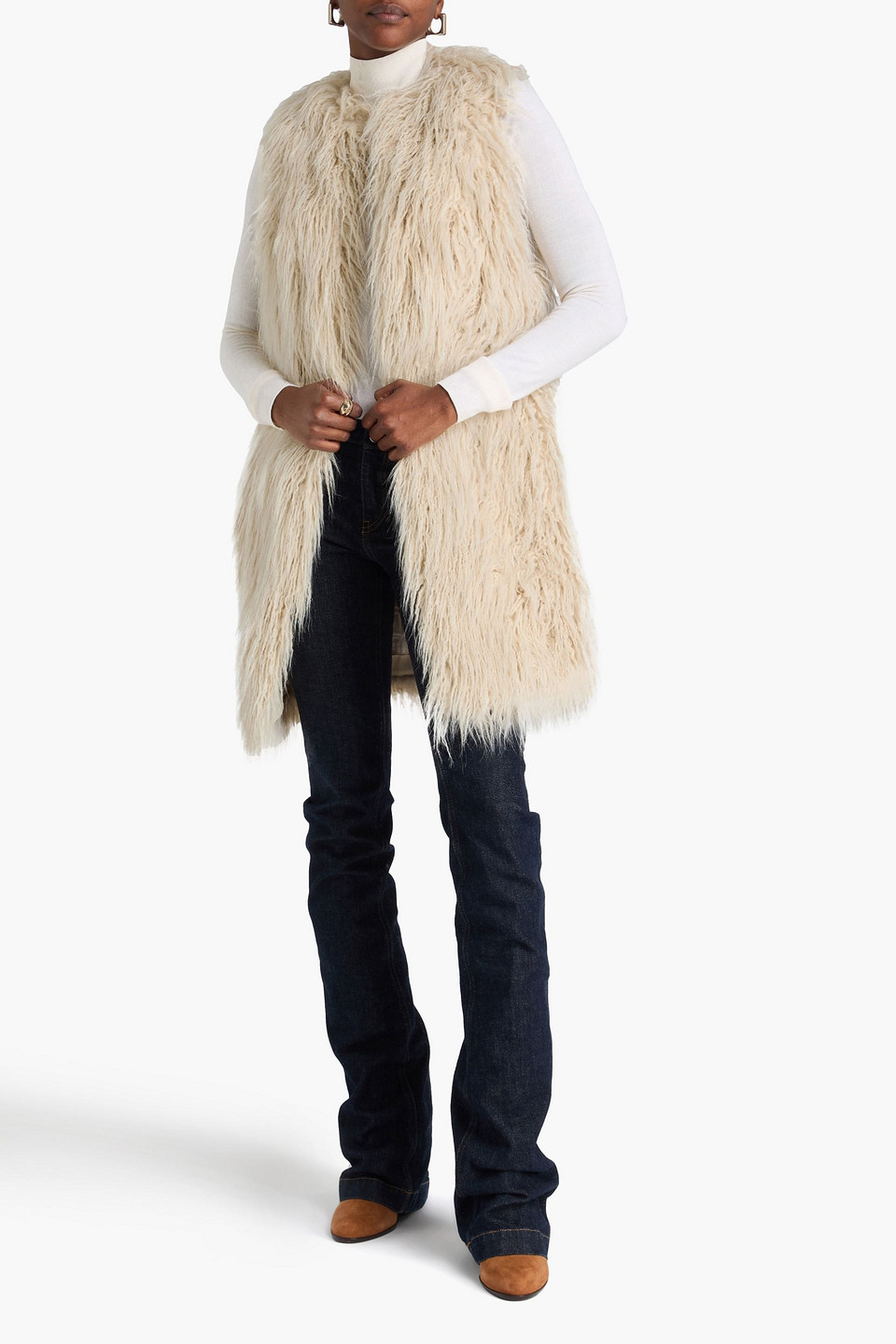  Balmain - Weste Aus Teddy-fleece - Weiß - 1 