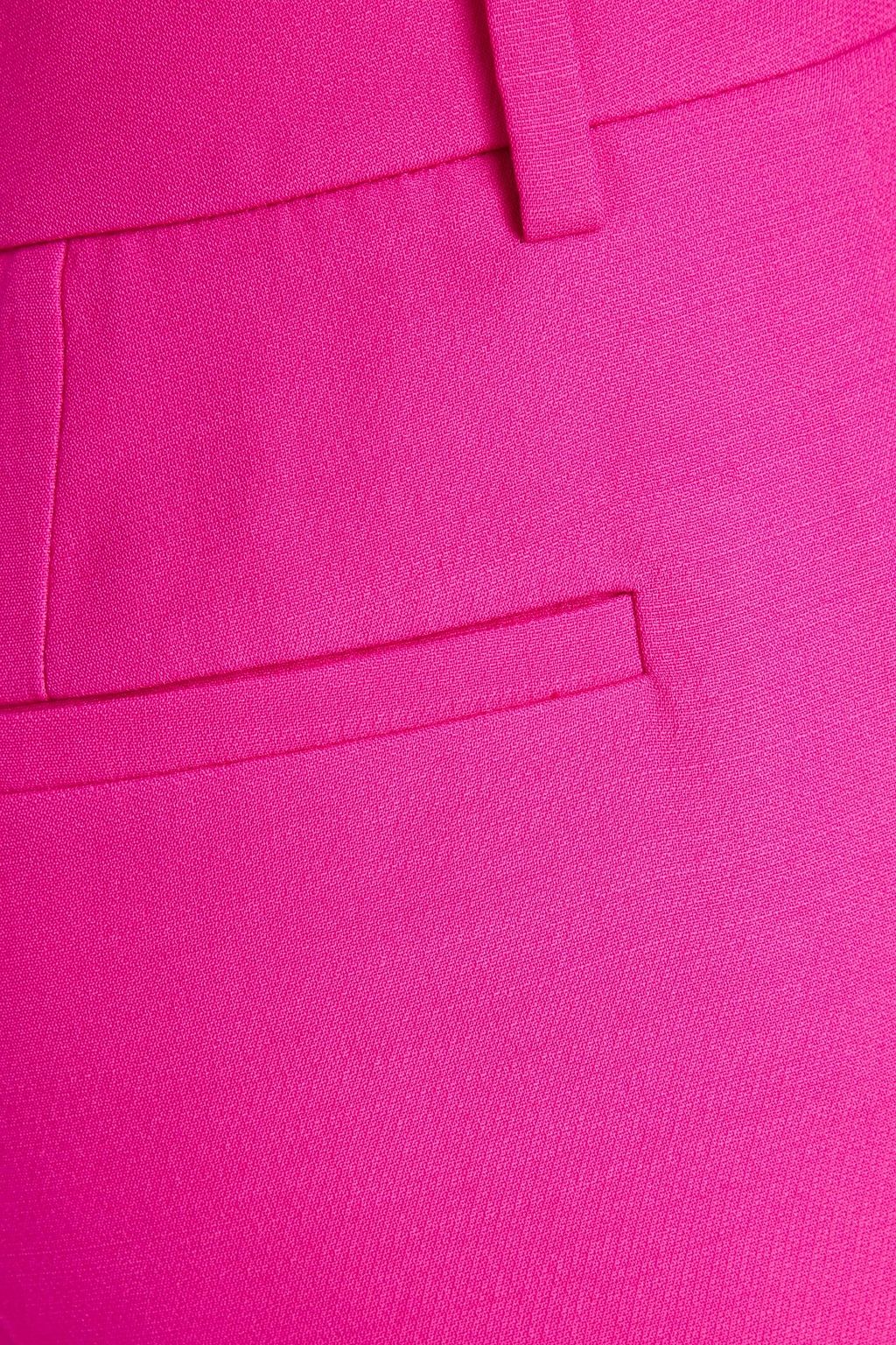 VALENTINO GARAVANI Wool and silk-blend crepe flared pants