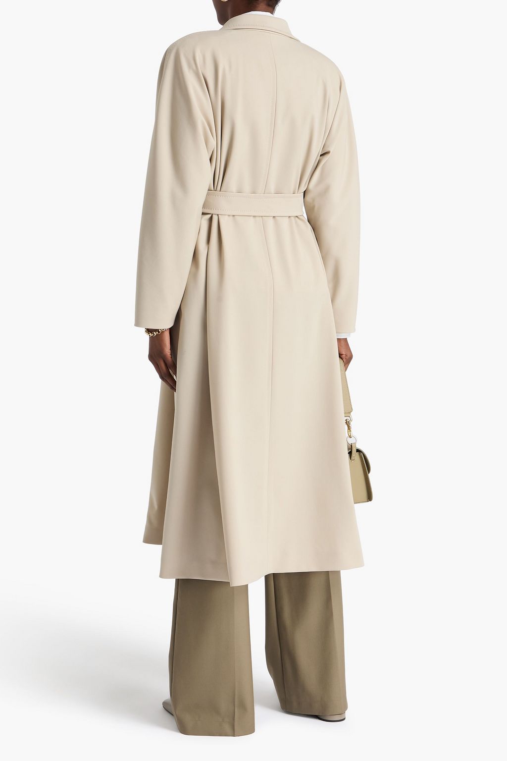 MAX MARA Mantel aus Gabardine aus einer Wollmischung