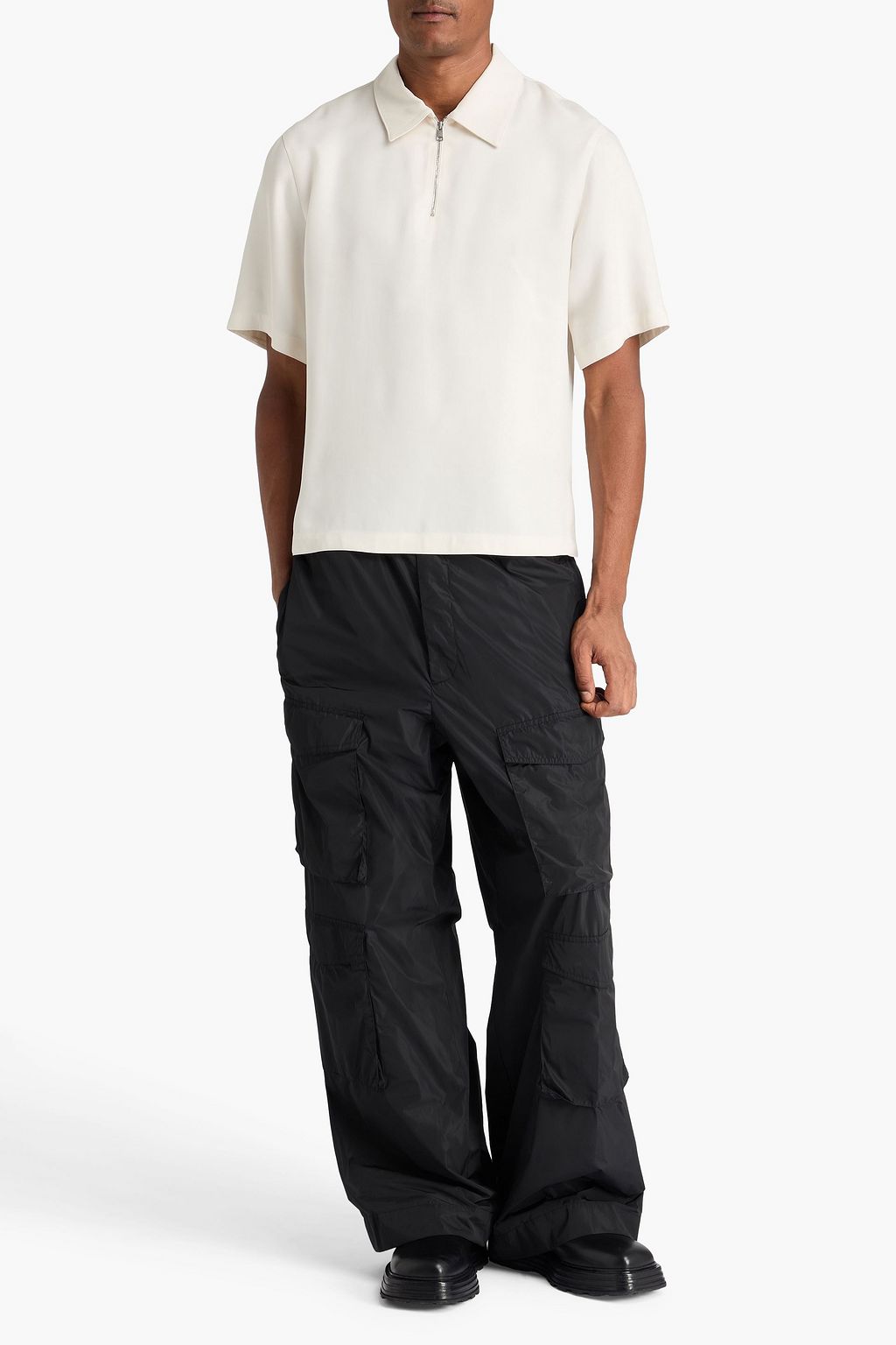 DRIES VAN NOTEN シェル カーゴパンツ | THE OUTNET (アウトネット)