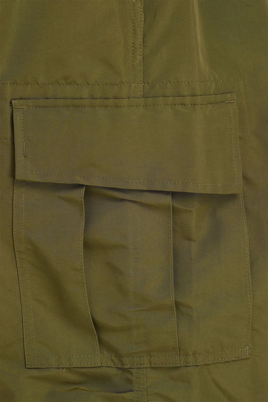 COMME DES GARÇONS Cropped cotton-blend faille cargo pants
