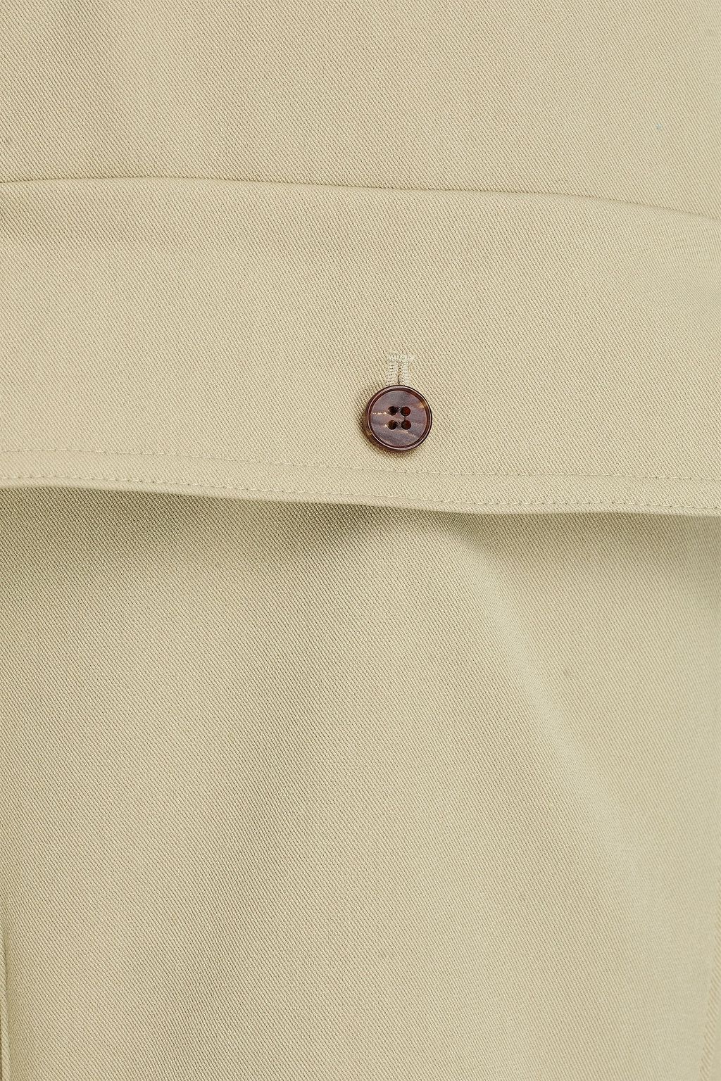 THE FRANKIE SHOP ツイル テーパード カーゴパンツ