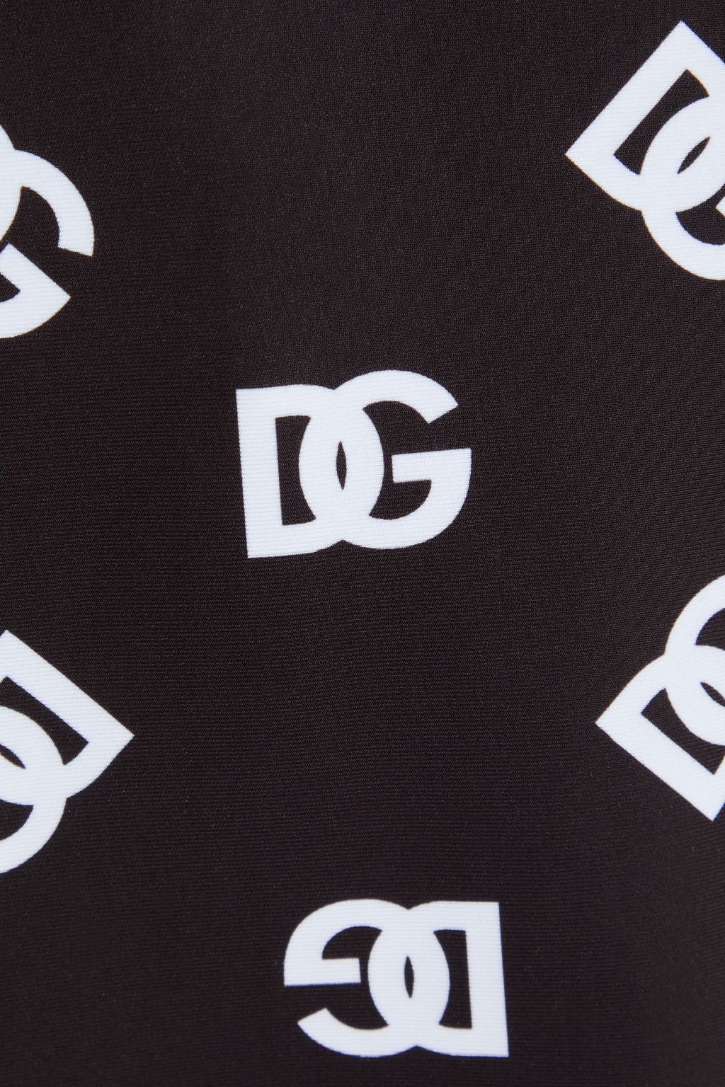 DOLCE&GABBANA Logo-print jersey jumpsuit