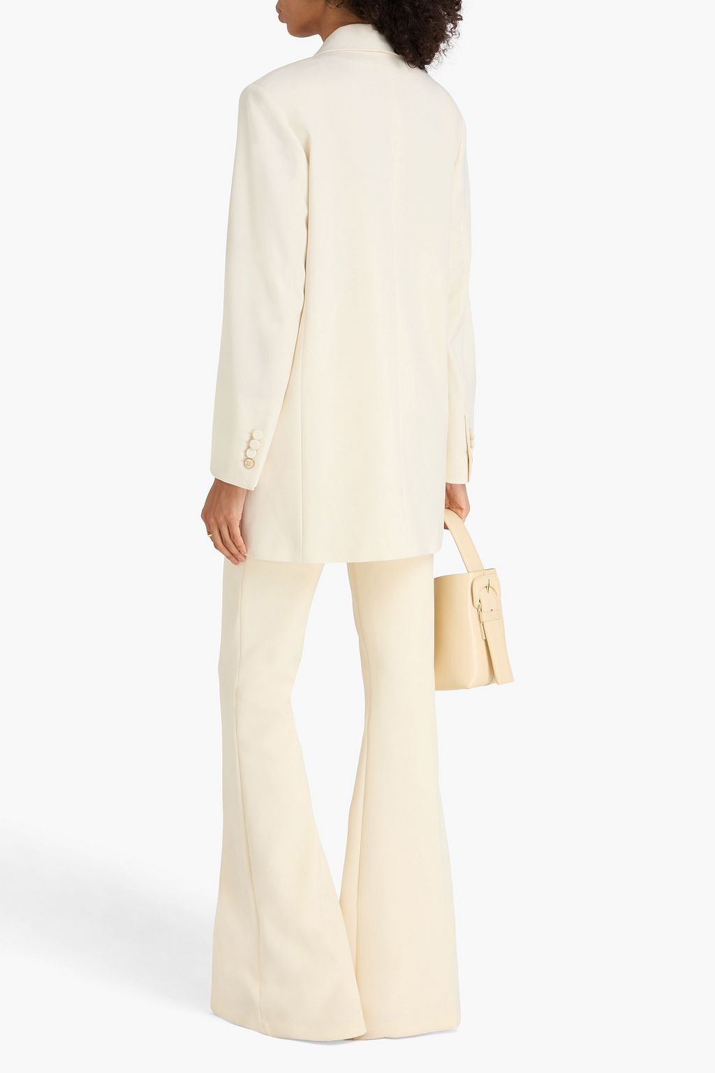 MAX MARA Monica doppelreihiger Blazer aus Grain de Poudre aus einer Wollmischung