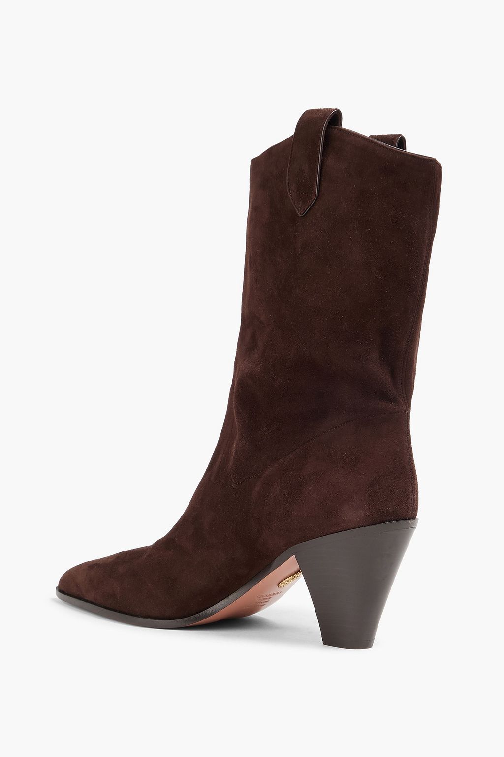 AQUAZZURA Boogie suede cowboy boots
