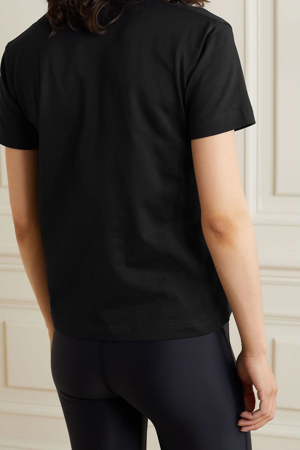 BALENCIAGA Printed cotton-jersey T-shirt