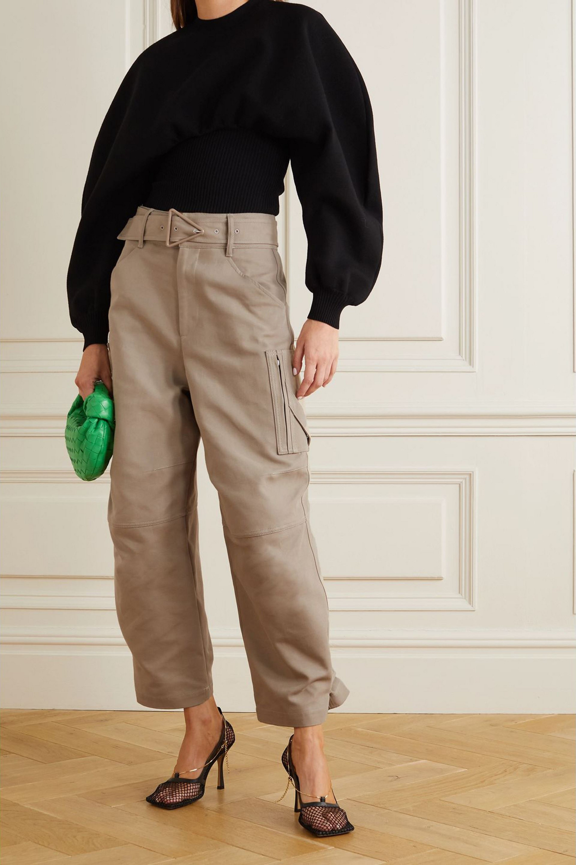Bottega Veneta Cotton-canvas wide-leg pants