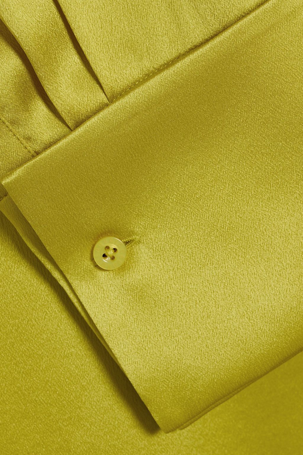 OSCAR DE LA RENTA Silk-satin crepe blouse