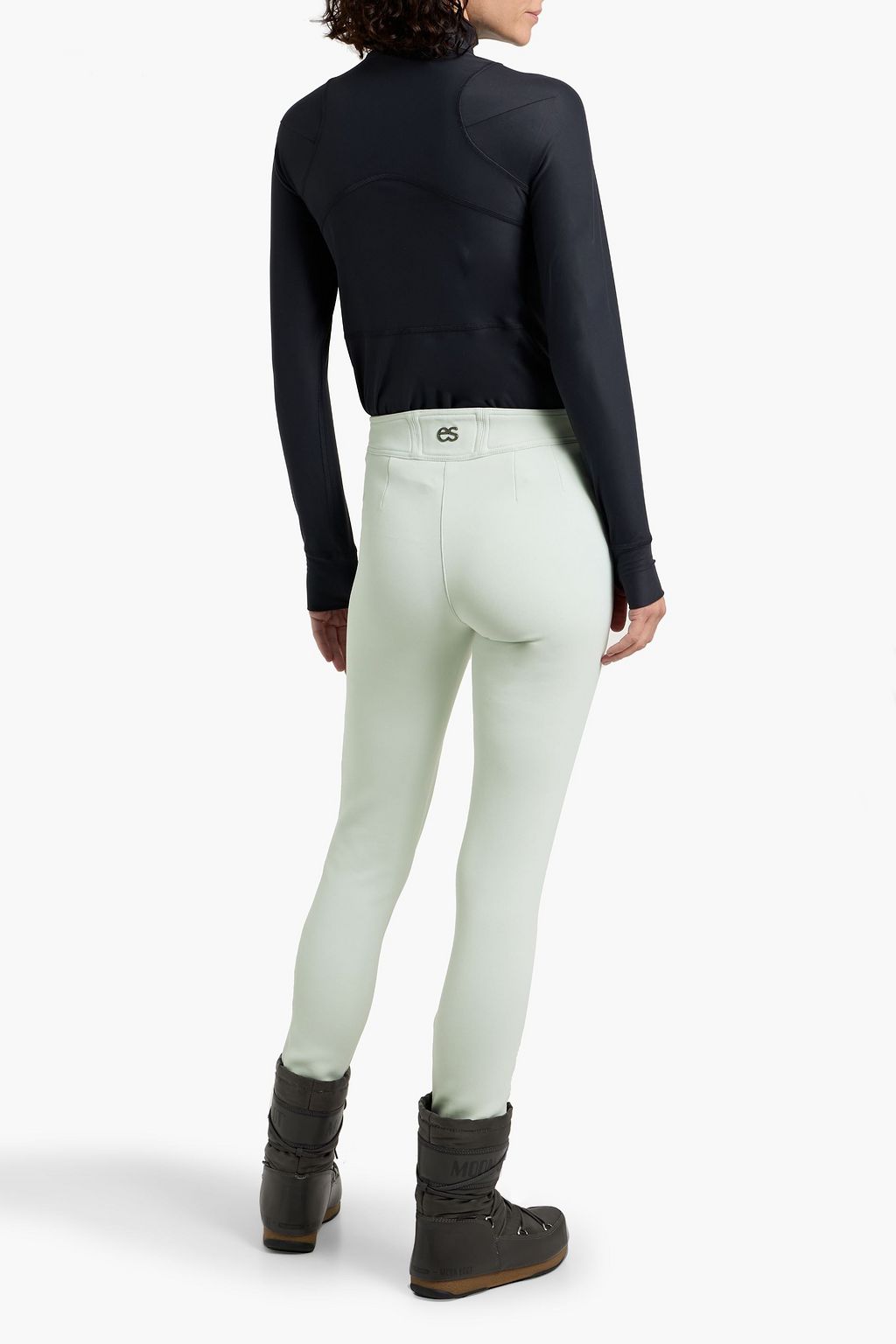ERIN SNOW Lexi stretch-jersey half-zip base layer