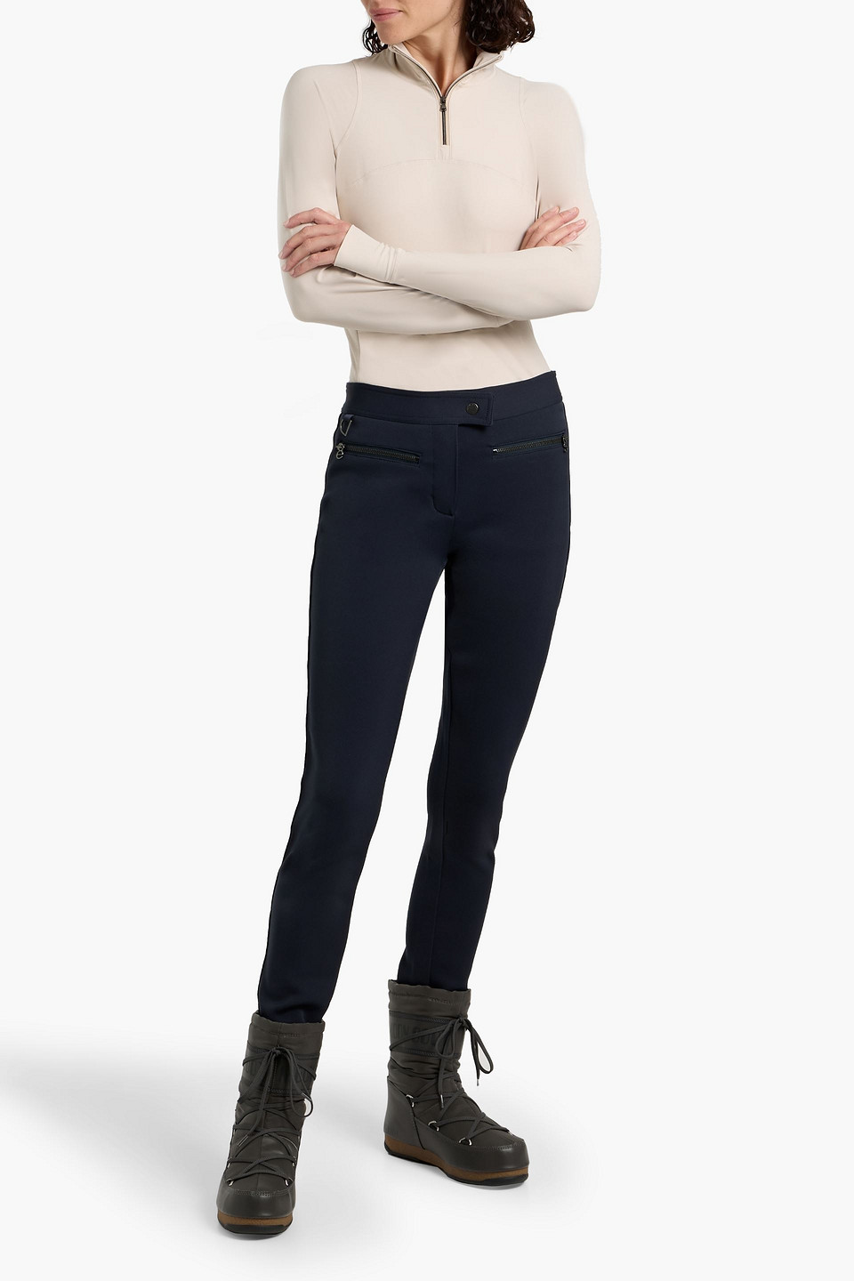Erin Snow Jes Stretch-shell Ski Pants In Black