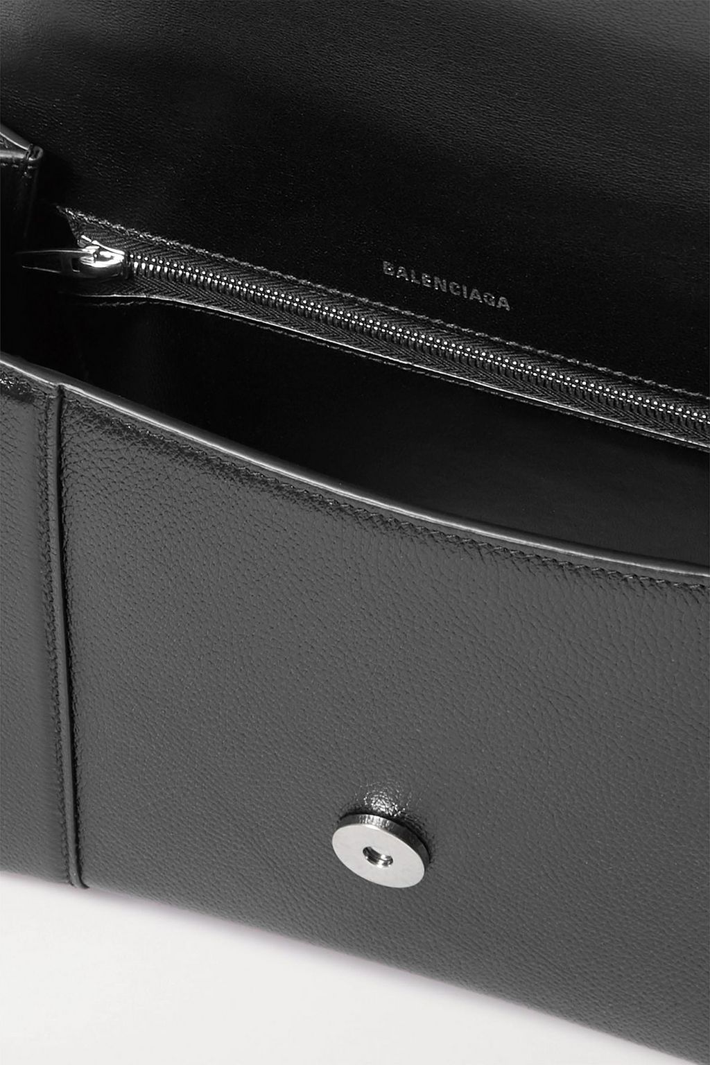 BALENCIAGA Hourglass medium textured-leather tote