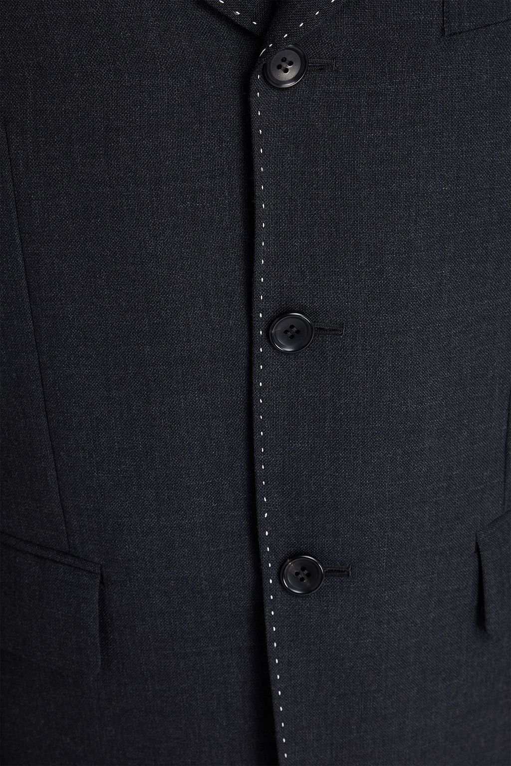 COMME DES GARÇONS HOMME DEUX Grain de poudre wool blazer