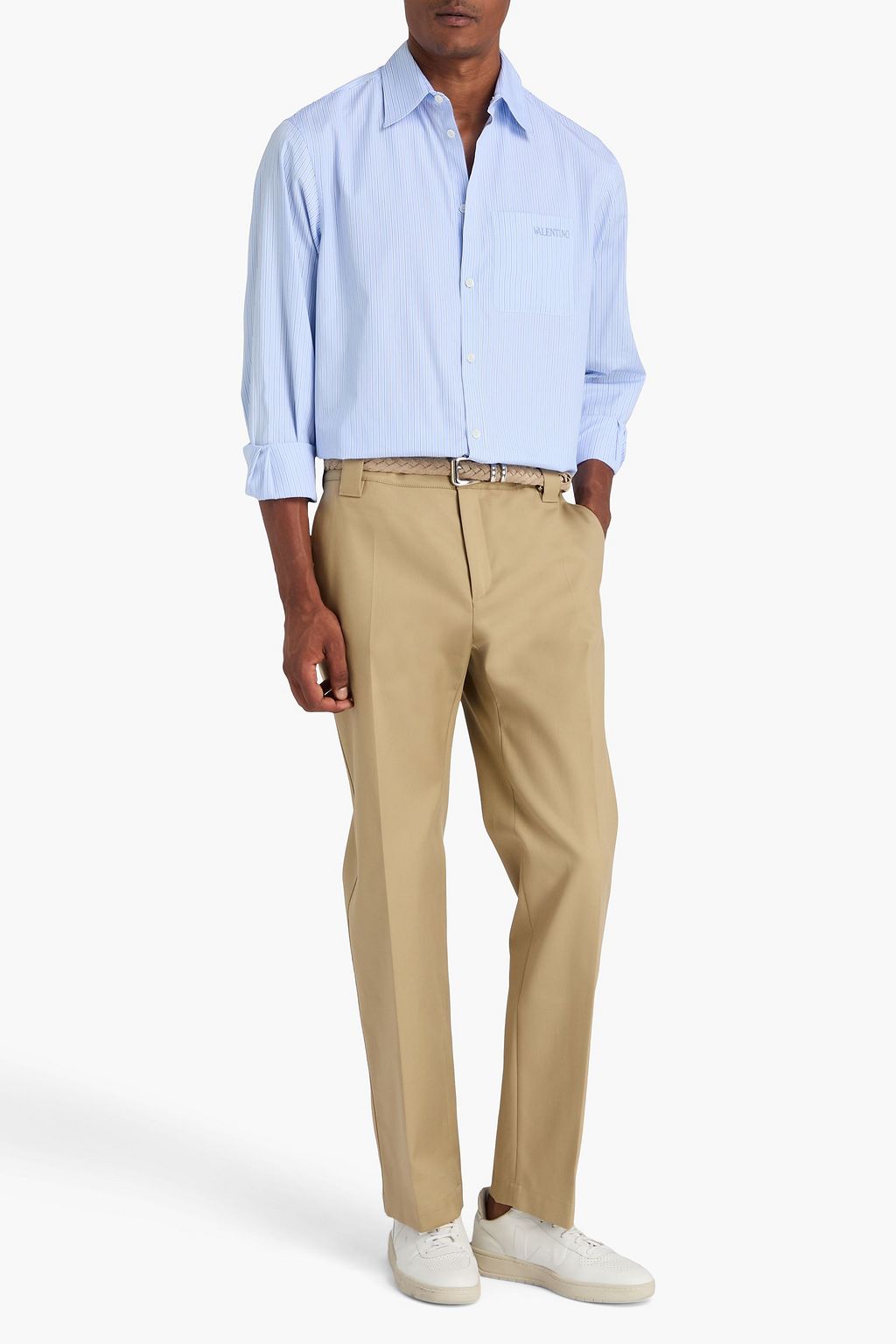 VALENTINO GARAVANI Cotton-twill chinos