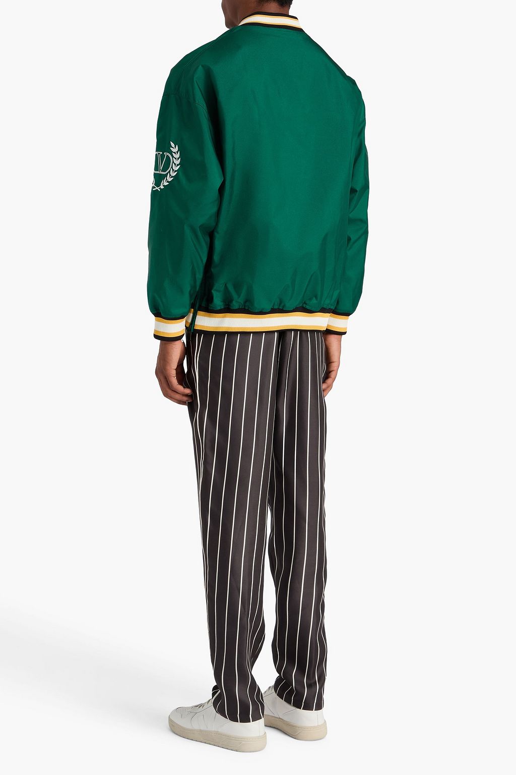 VALENTINO GARAVANI Embroidered shell sweatshirt