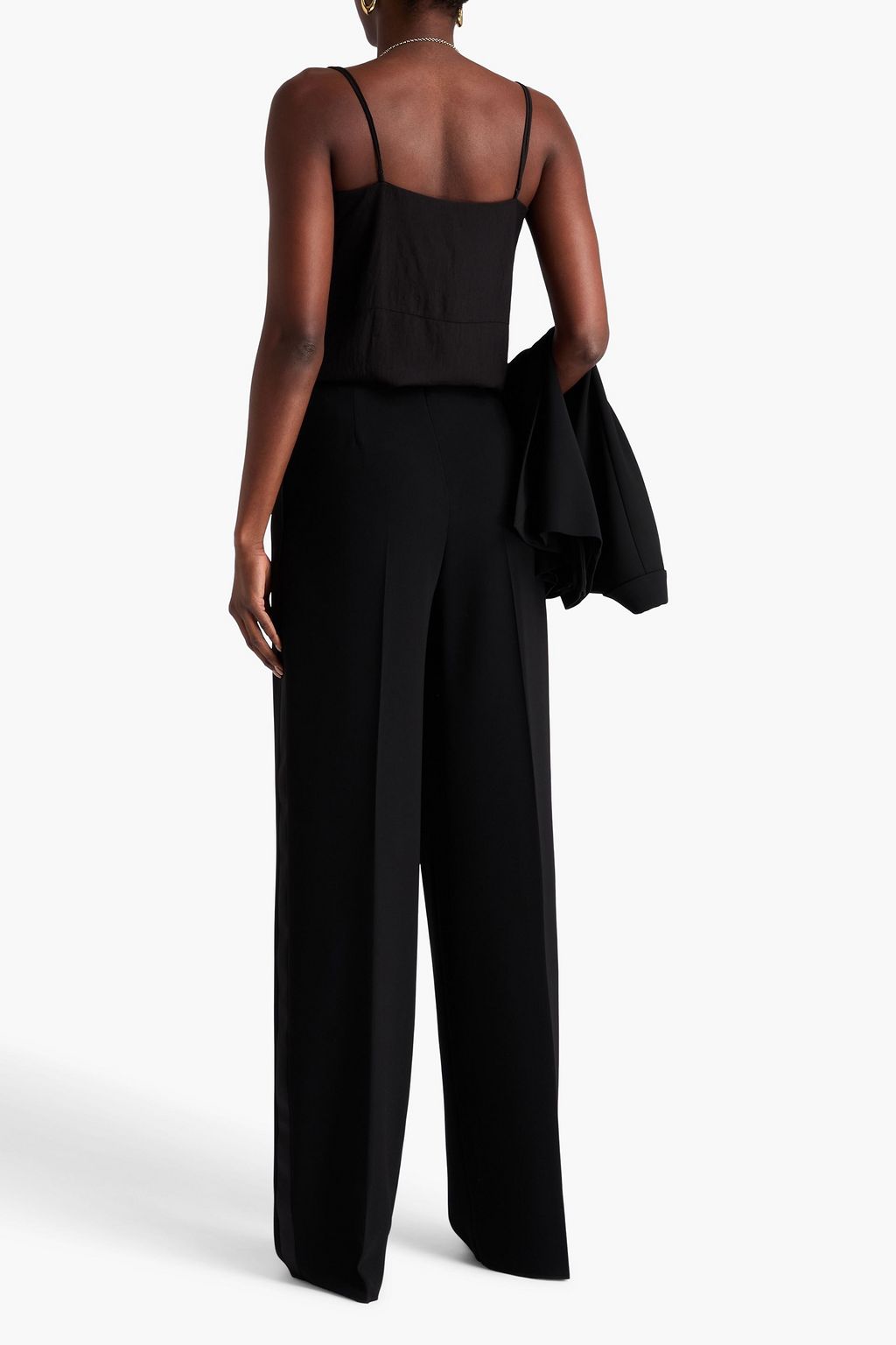MAX MARA Ameda Hose mit weitem Bein aus Crêpe