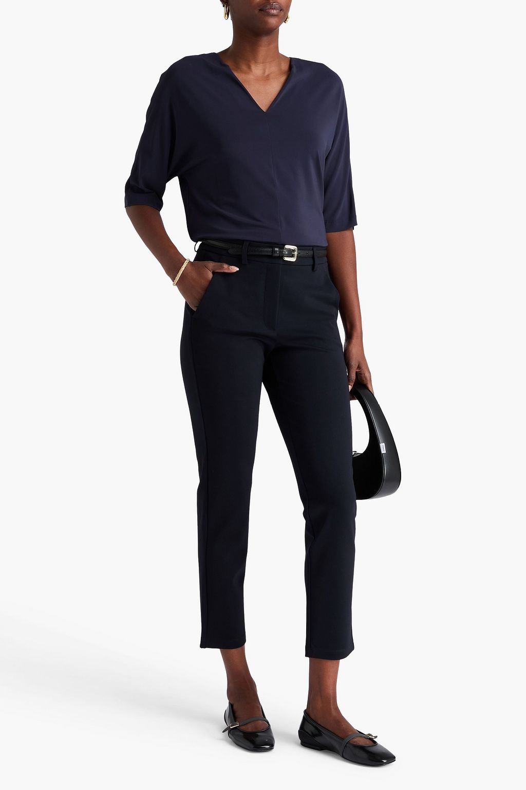 MAX MARA Nunzio Hose mit schmalem Bein aus Jersey