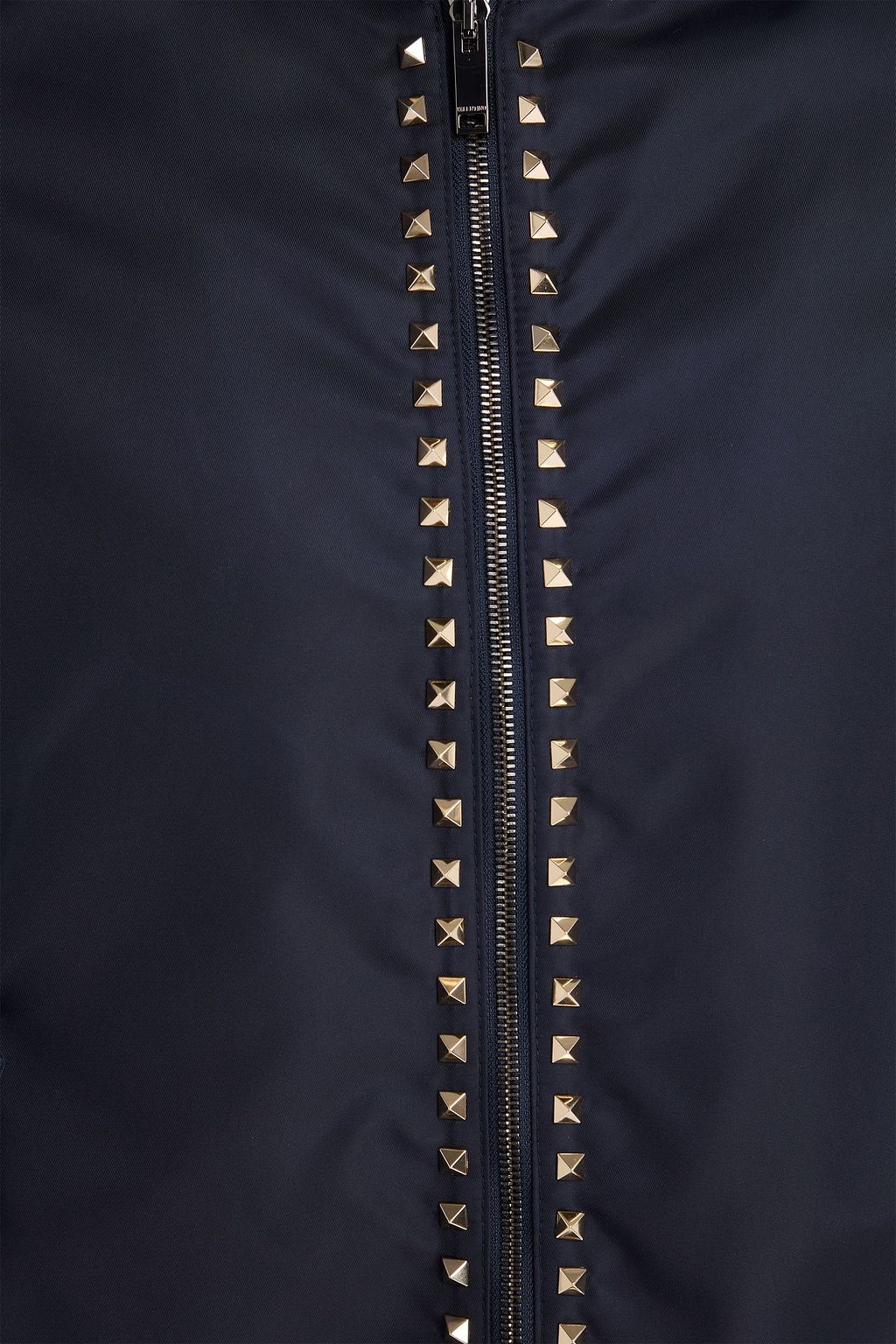 VALENTINO GARAVANI 스터드 장식 쉘 보머 재킷
