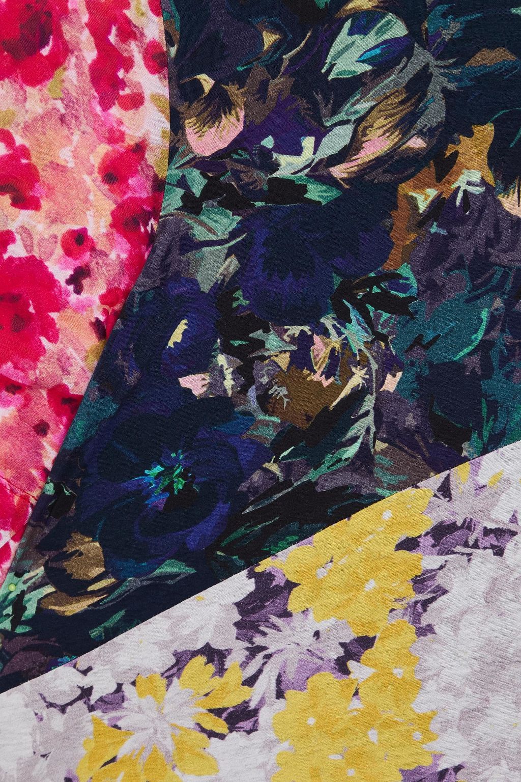 DRIES VAN NOTEN Floral-print cotton-jersey T-shirt