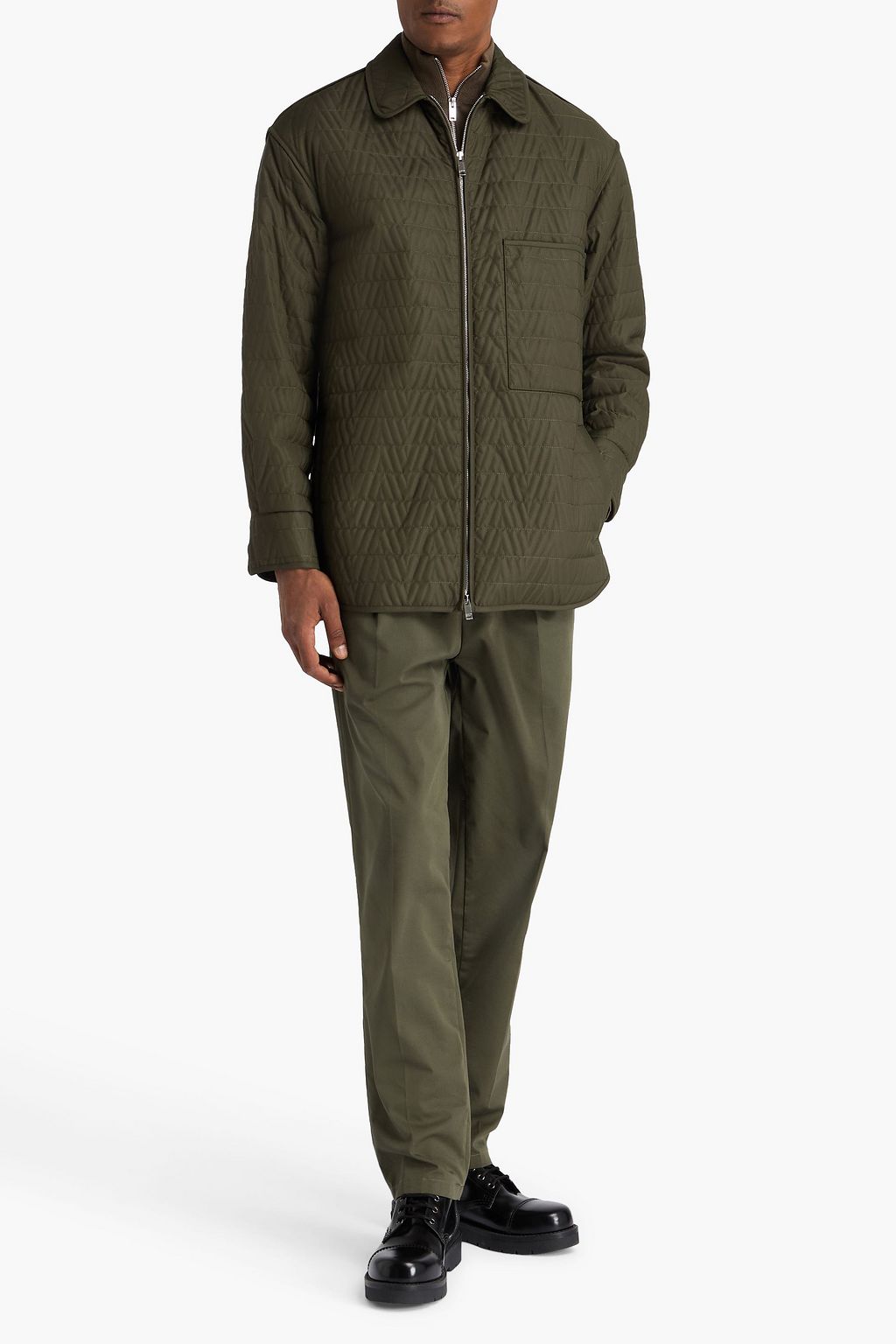 VALENTINO GARAVANI Quilted shell jacket
