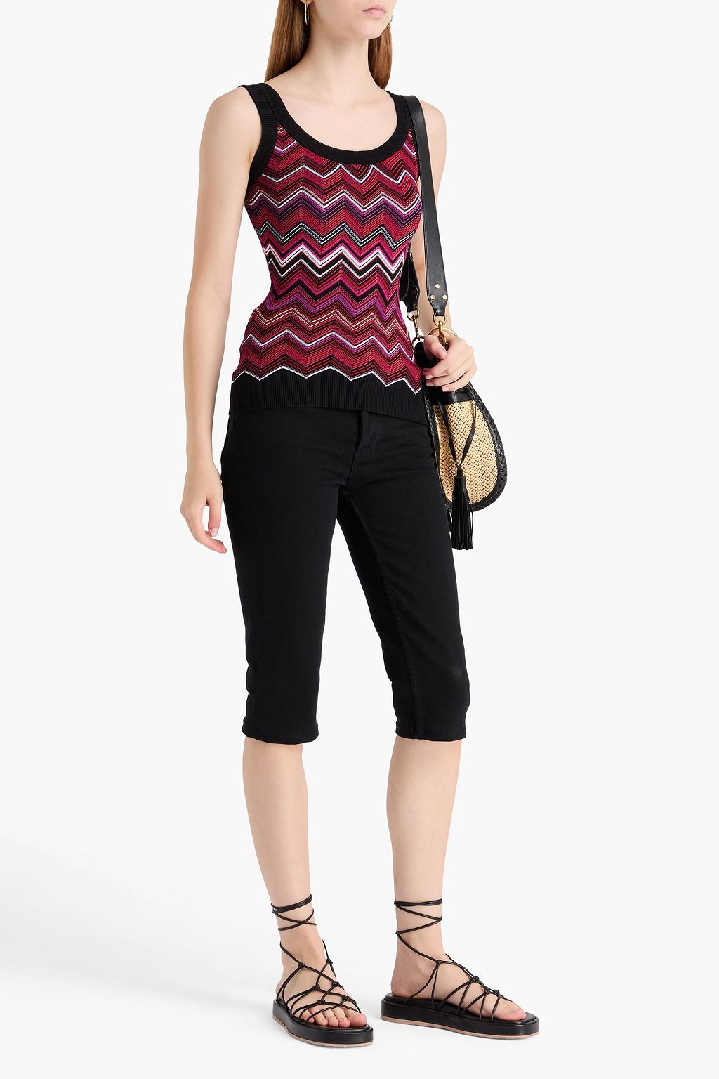 MISSONI Strickoberteil in Häkeloptik