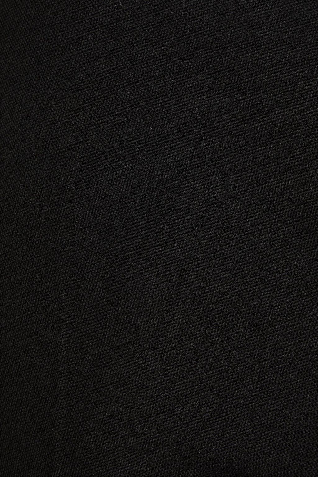 WARDROBE.NYC Striped grain de poudre wool tapered pants