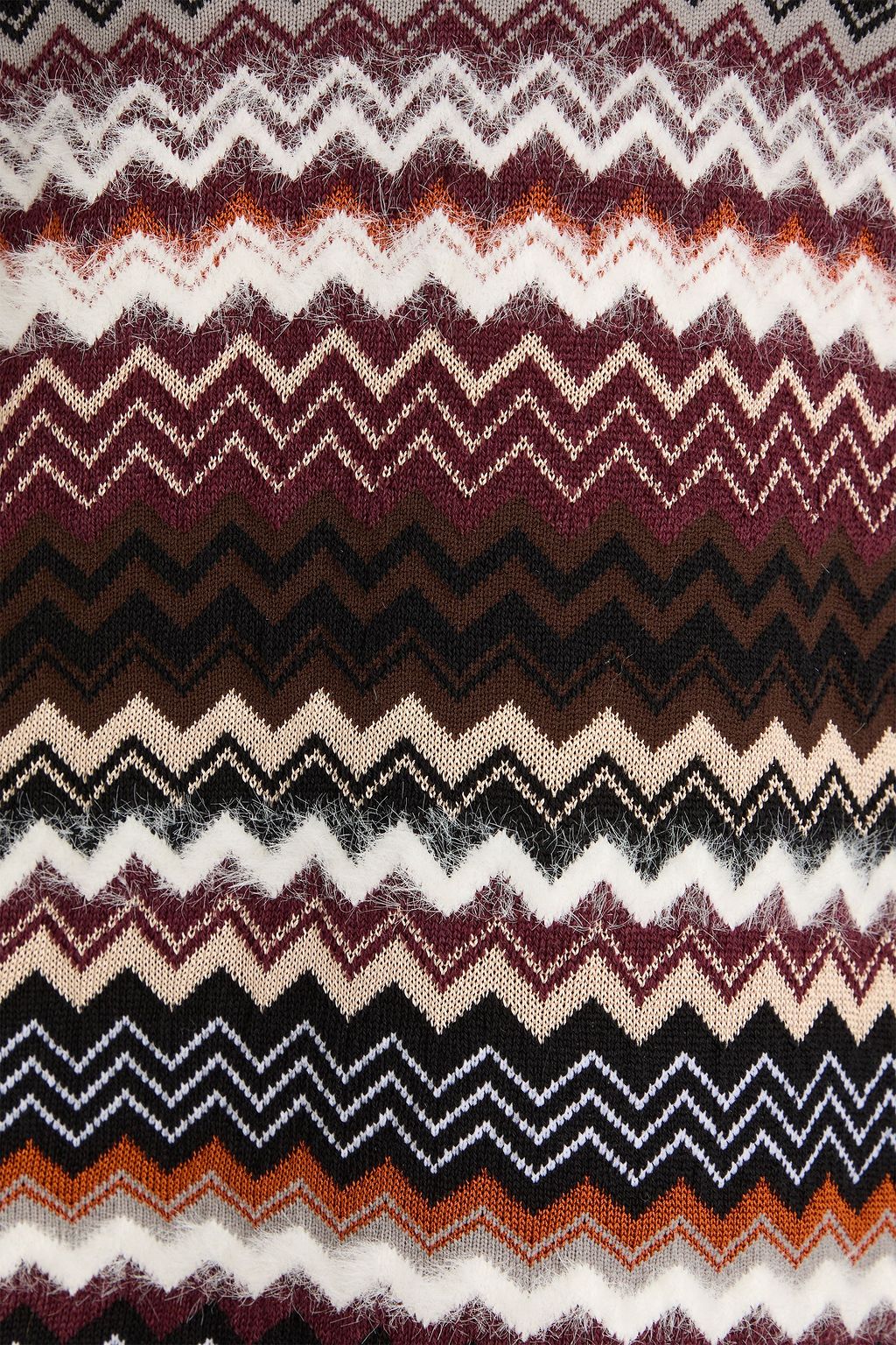 MISSONI Jacquard-knit mini dress