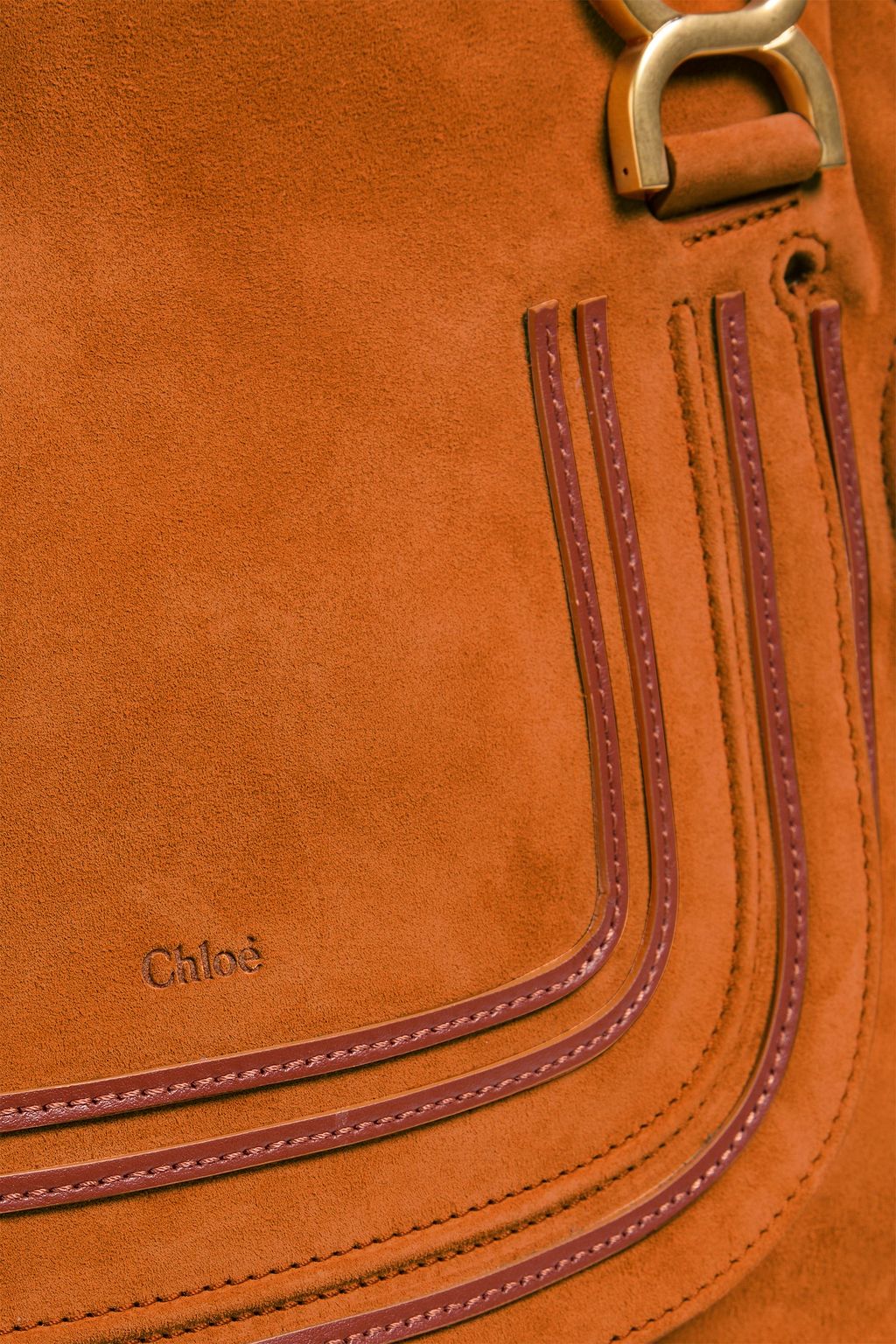 CHLOÉ Marcie suede tote