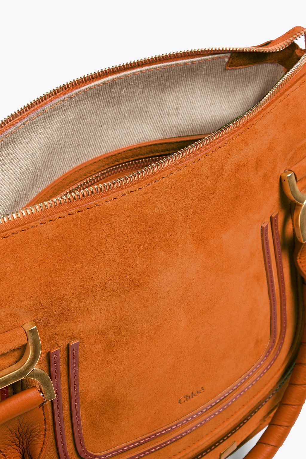 CHLOÉ Marcie suede tote