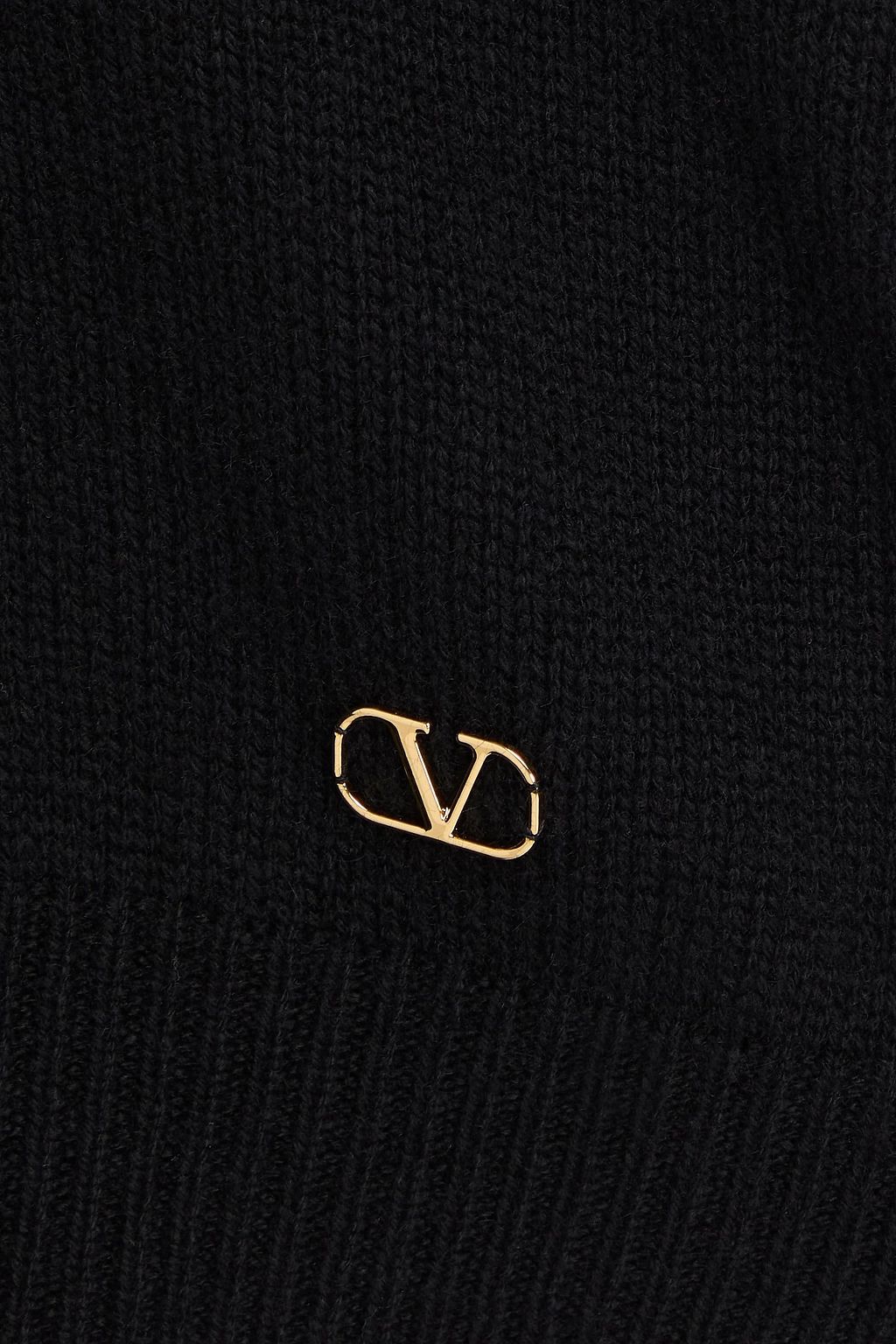 VALENTINO GARAVANI Cropped cashmere sweater