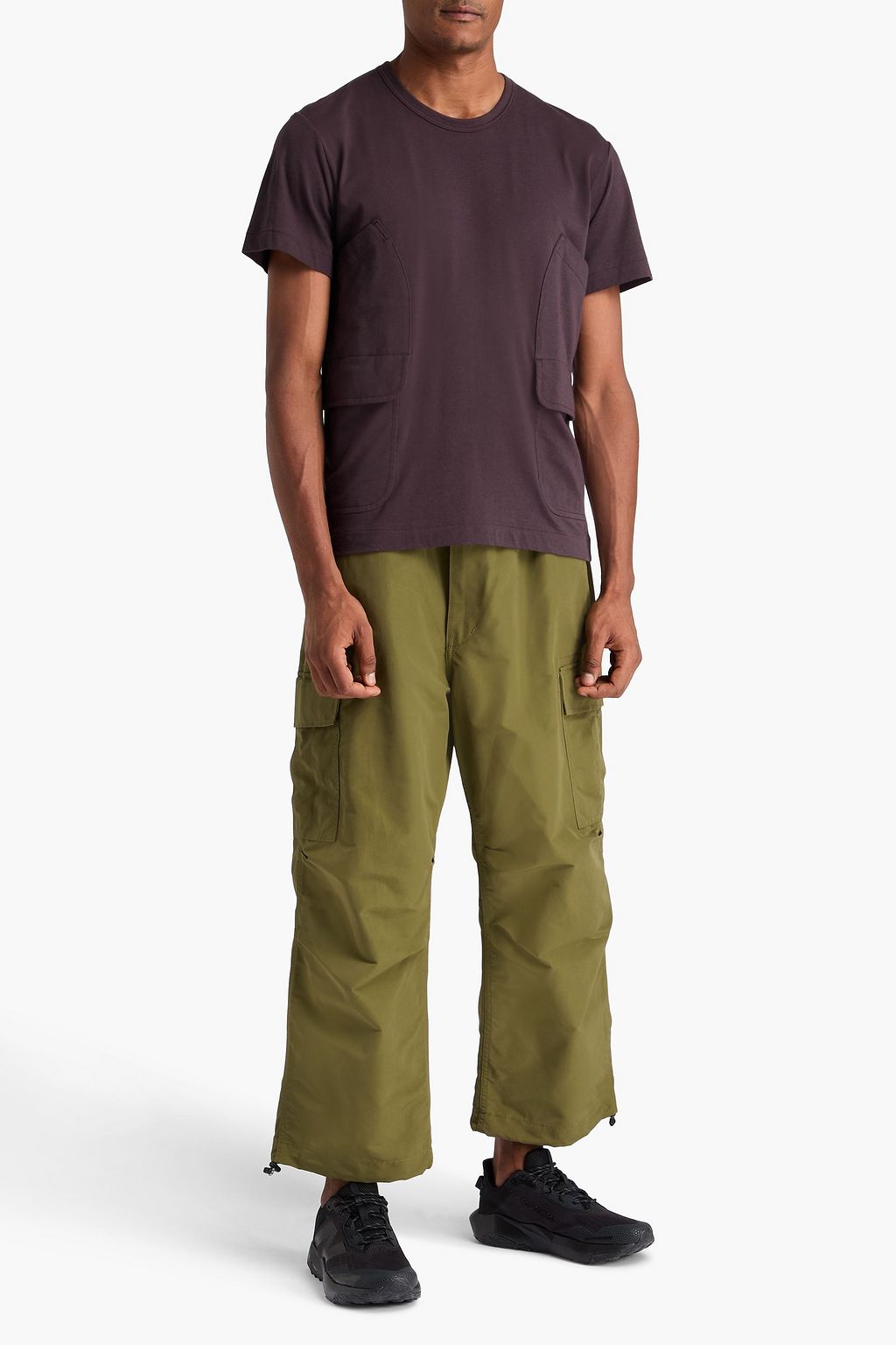 COMME DES GARÇONS HOMME DEUX Cotton-jersey T-shirt